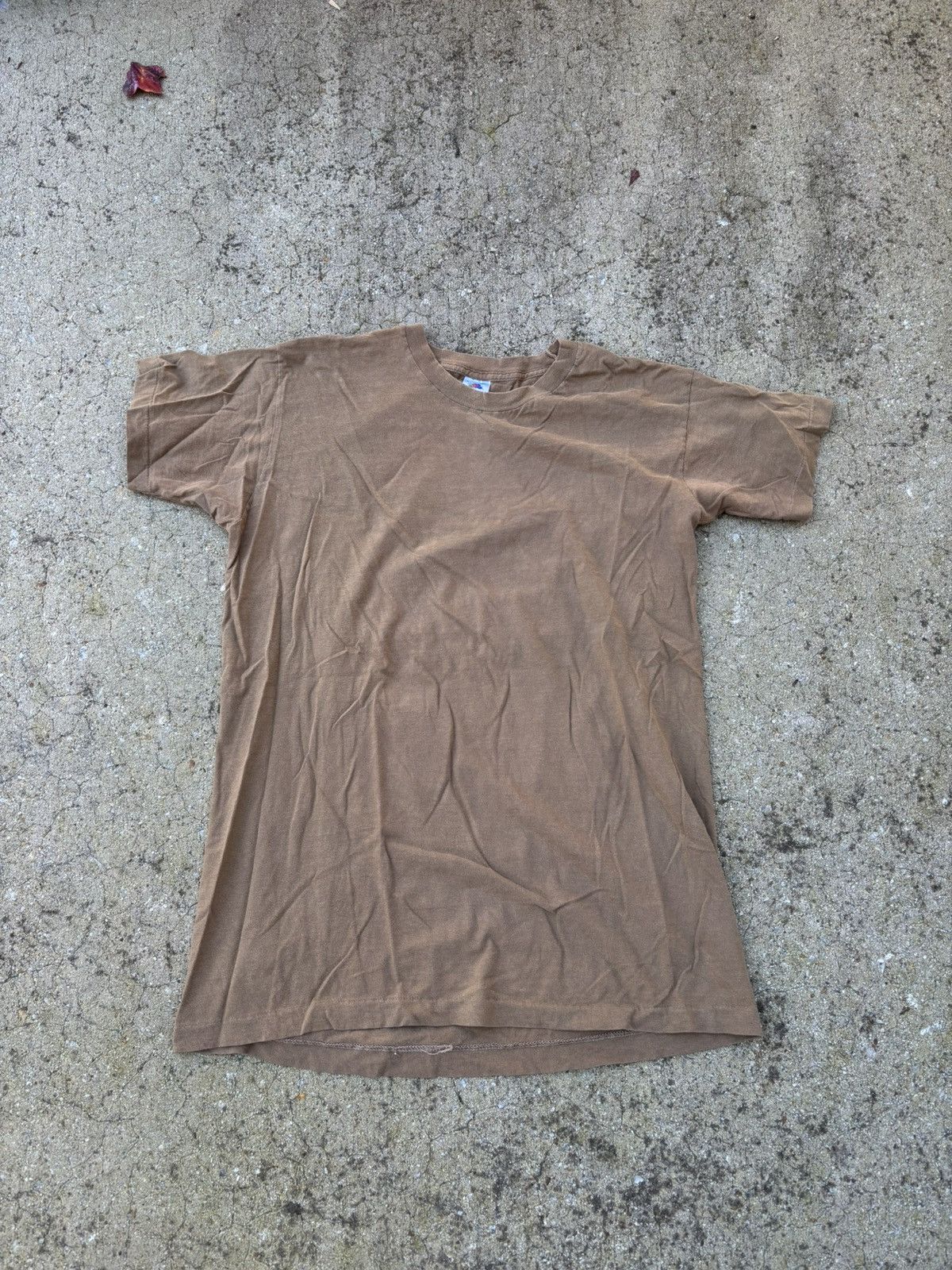 Fruit Of The Loom Vintage 90s Blank T Shirt Size US L / EU 52-54 / 3 - 1 Thumbnail