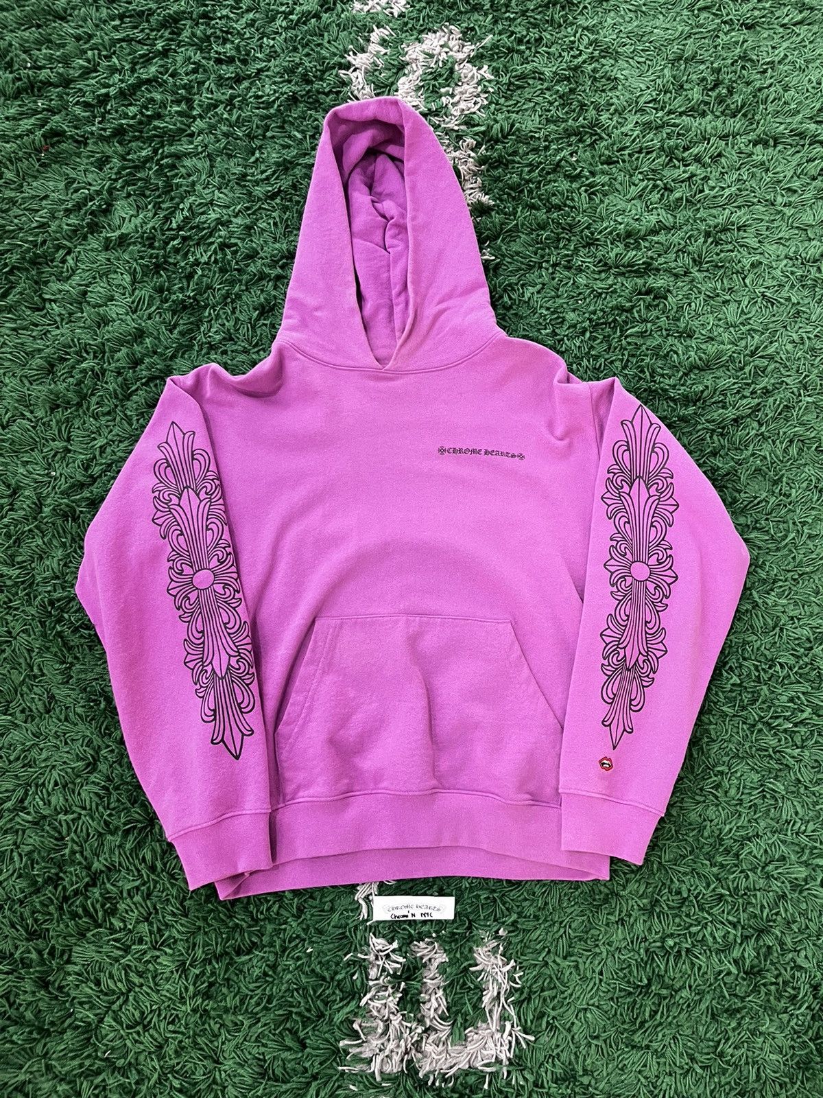 × hoodie purple Matty Hearts 希少コラボ【Chrome Boy】ウェブ