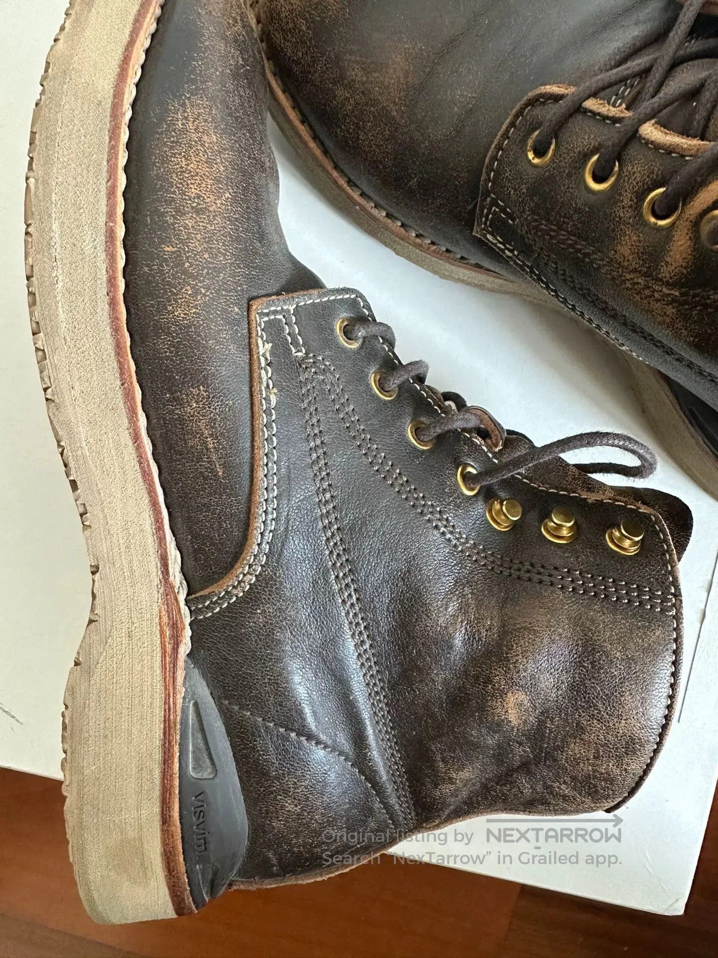 Visvim visvim 22aw virgil boots folk deep brown. Size US 9 / EU 42 - 6 Thumbnail