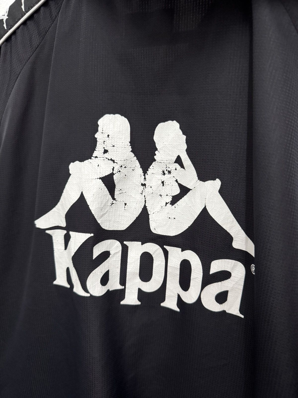 Kappa × Vintage Kappa Italia side tape windbreaker jacket Size US L / EU 52-54 / 3 - 5 Thumbnail