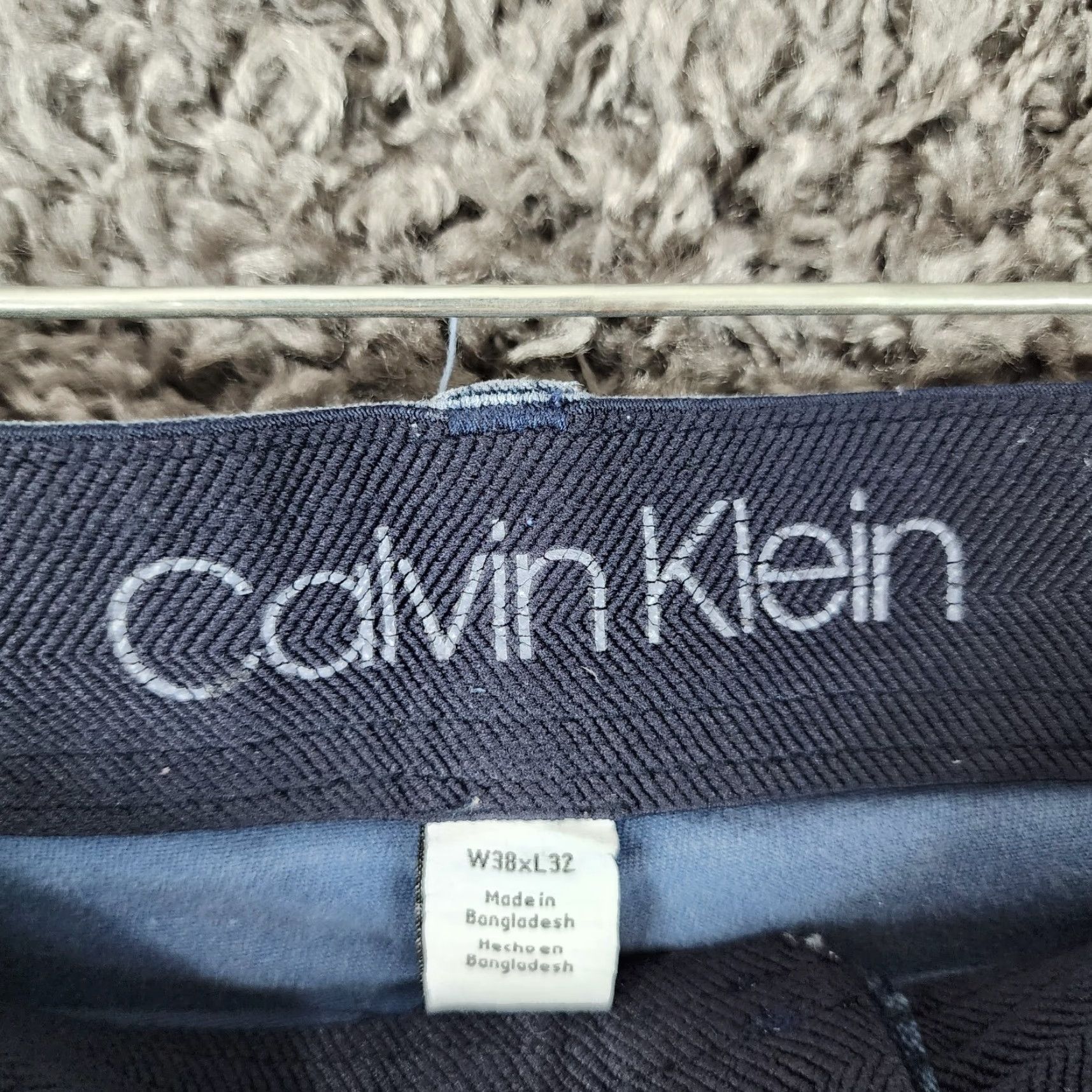 Calvin Klein CALVIN KLEIN Jeans Mens Blue Straight Leg Cotton Size 38x31 Regular Inseam 31" Adult Men Fashion Denim Jeans Men’s Mens Blue Straight Leg Denim Jeans Size US 38 / EU 54 - 3 Thumbnail