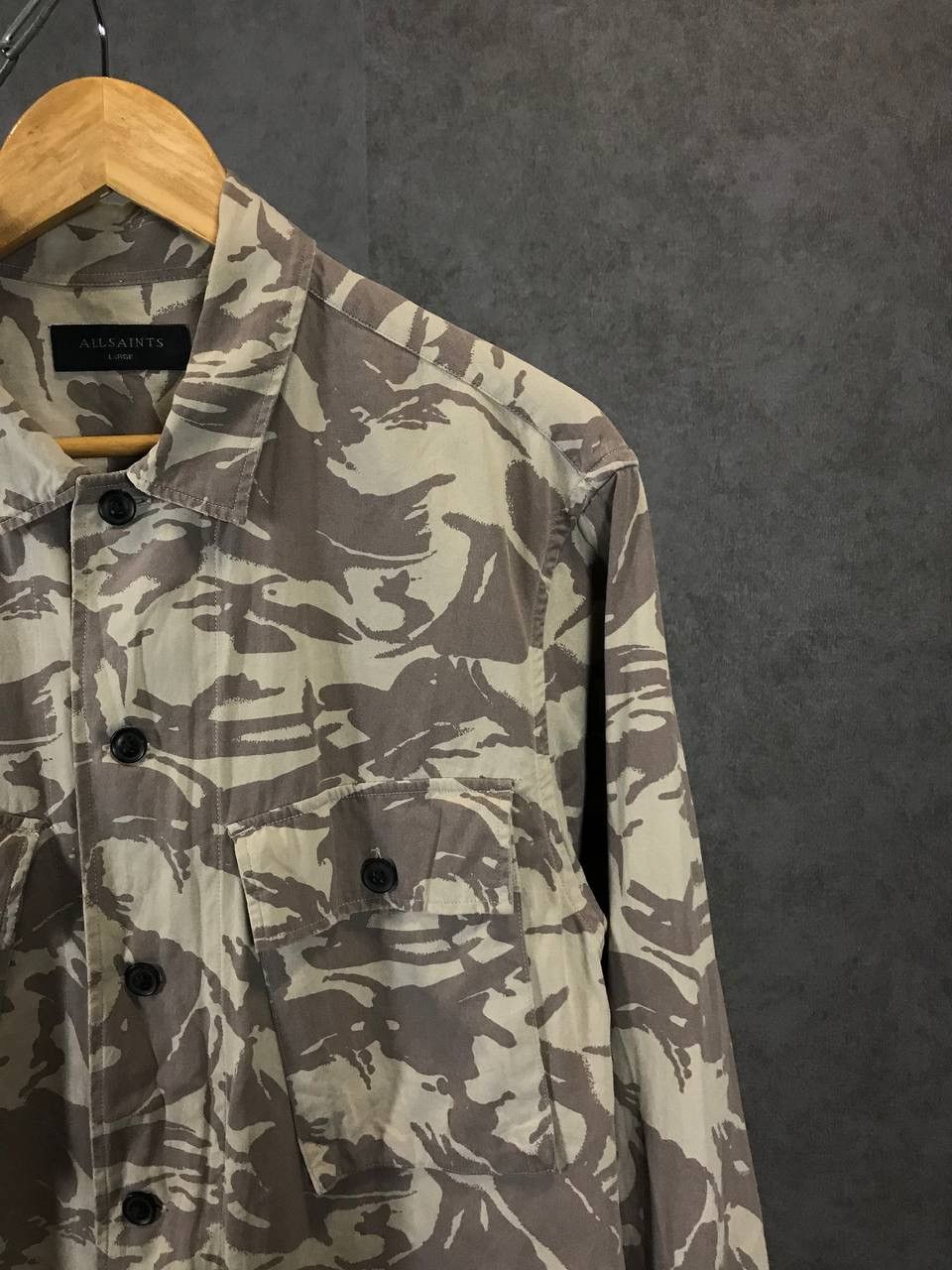 Allsaints Allsaints camo ordnance shirt Size US L / EU 52-54 / 3 - 2 Thumbnail