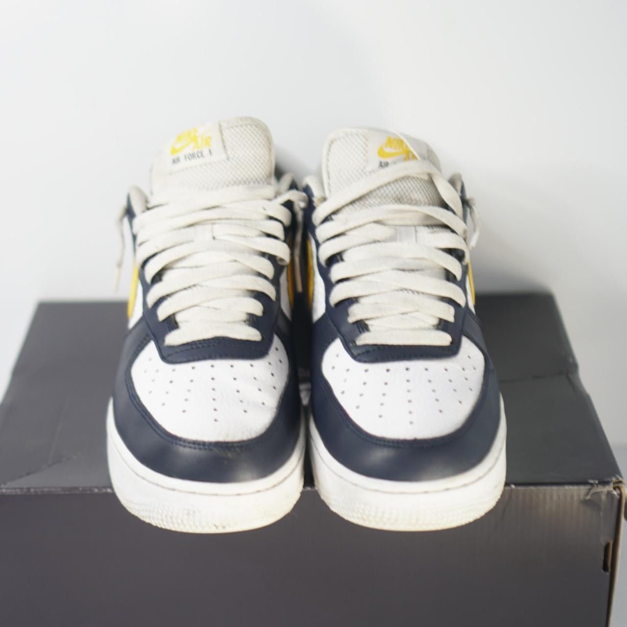 Nike Nike Air Force 1 Low - Dark Obsidian/University Gold-White Size US 9 / EU 42 - 5 Thumbnail