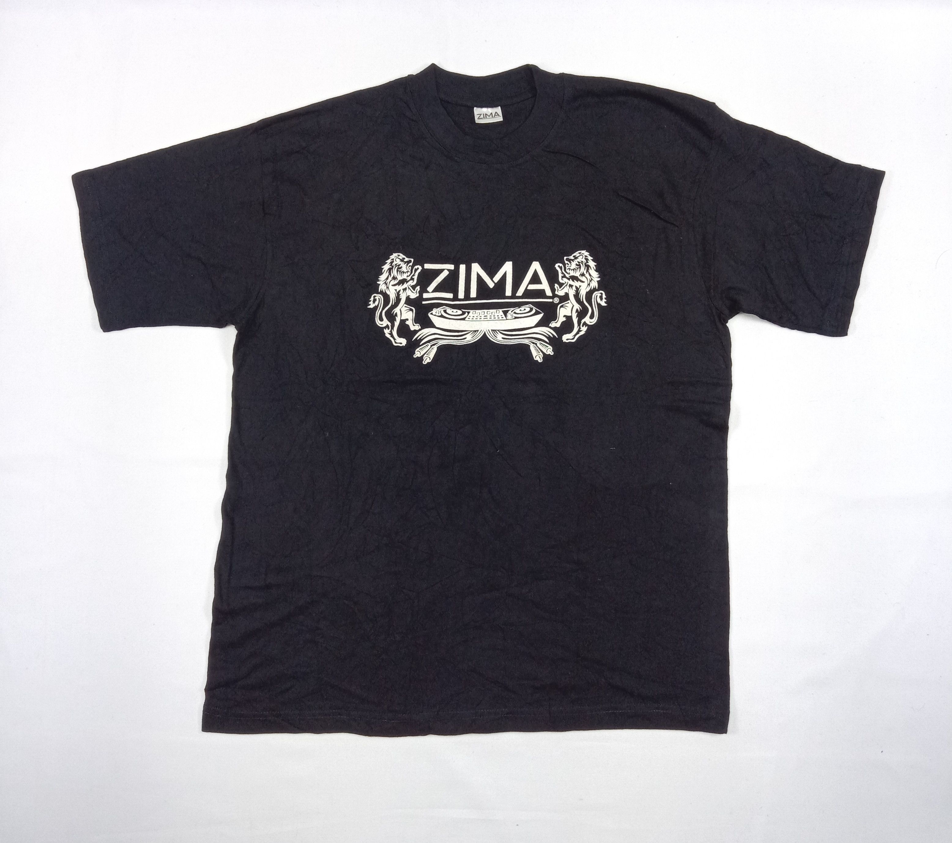 Japanese Brand Vintage ZIMA 'a little wild' T Shirt Size US L / EU 52-54 / 3 - 3 Thumbnail