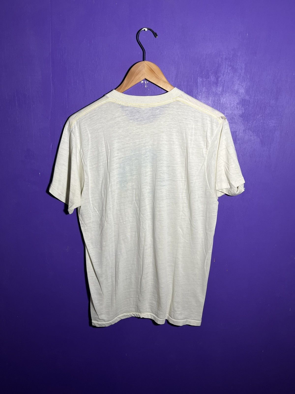 Vintage Vintage 80s Alaska husky sled pulling t-shirt Size US M / EU 48-50 / 2 - 2 Thumbnail