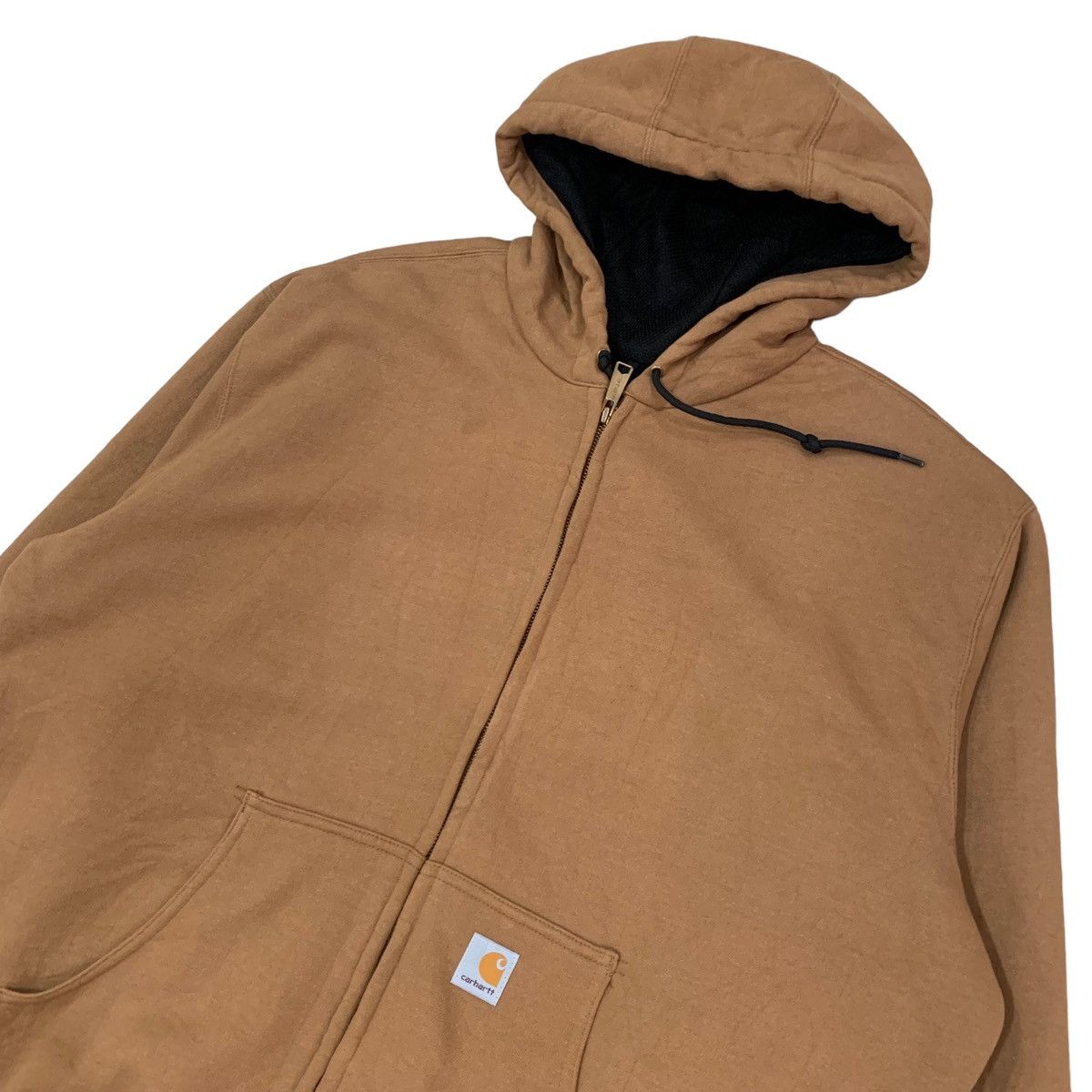 Carhartt Vintage Carhartt Oversized Hoodie Zipper Jacket Size US L / EU 52-54 / 3 - 3 Thumbnail
