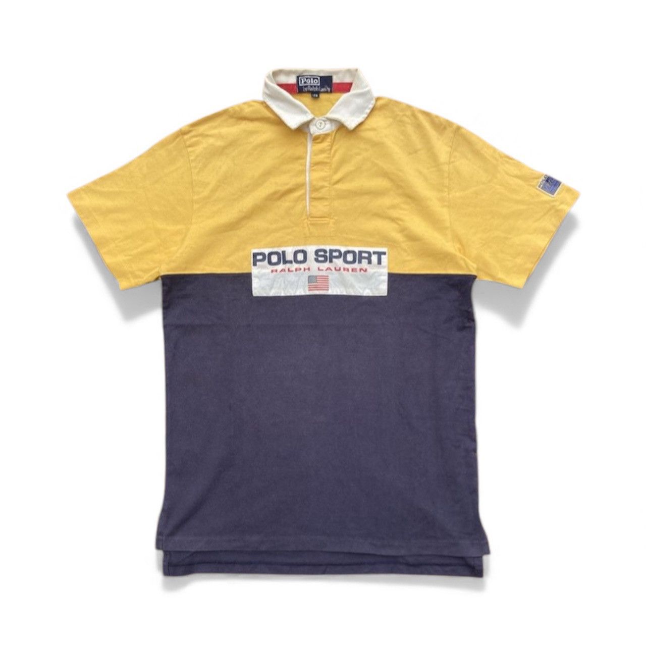 Vintage Vintage 90s Polo Sport Ralph Lauren Dual Tone Size US M / EU 48-50 / 2 - 1 Thumbnail