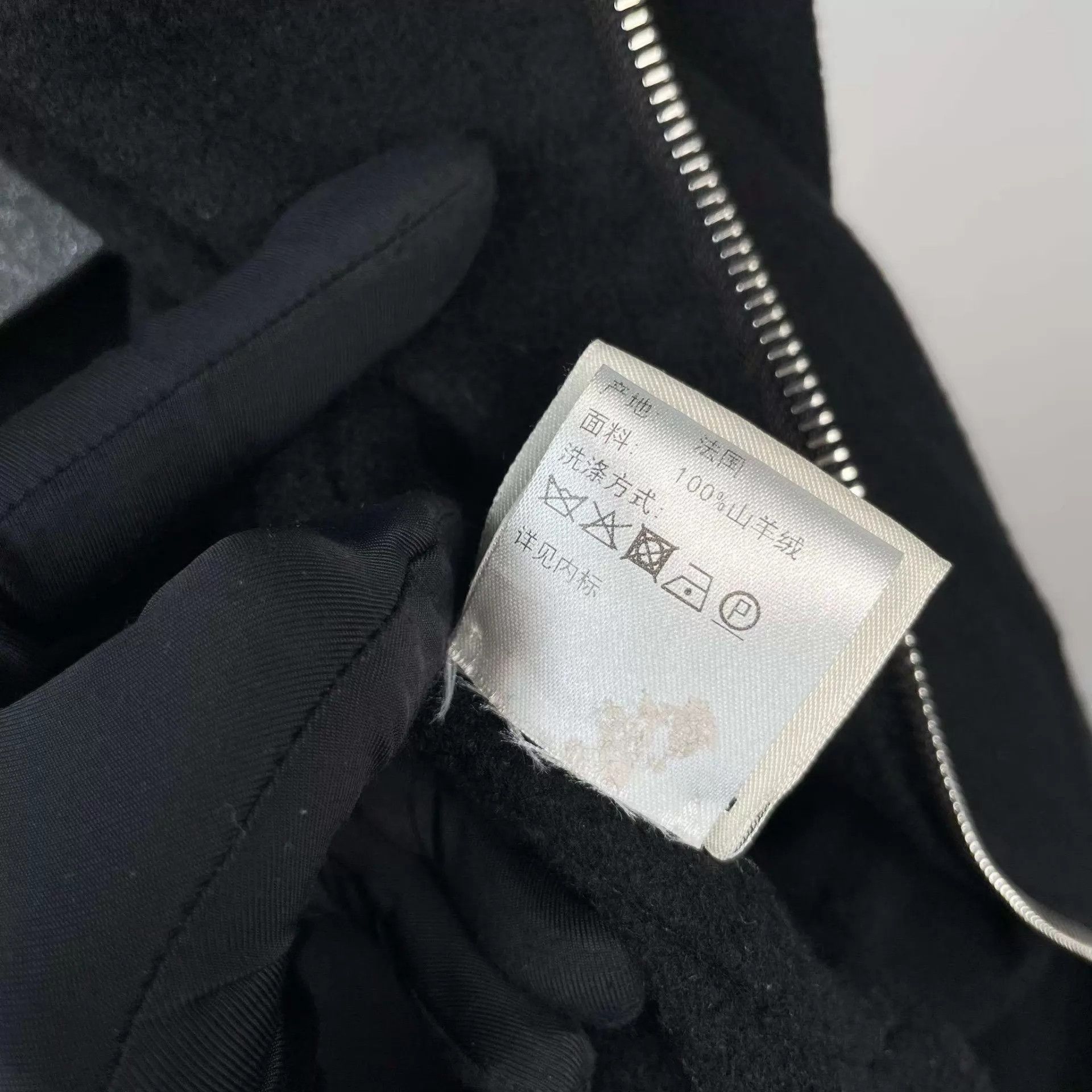Hermes Hermès 98 New Cashmere Coat 36 Black Size XS / US 0-2 / IT 36-38 - 7 Thumbnail