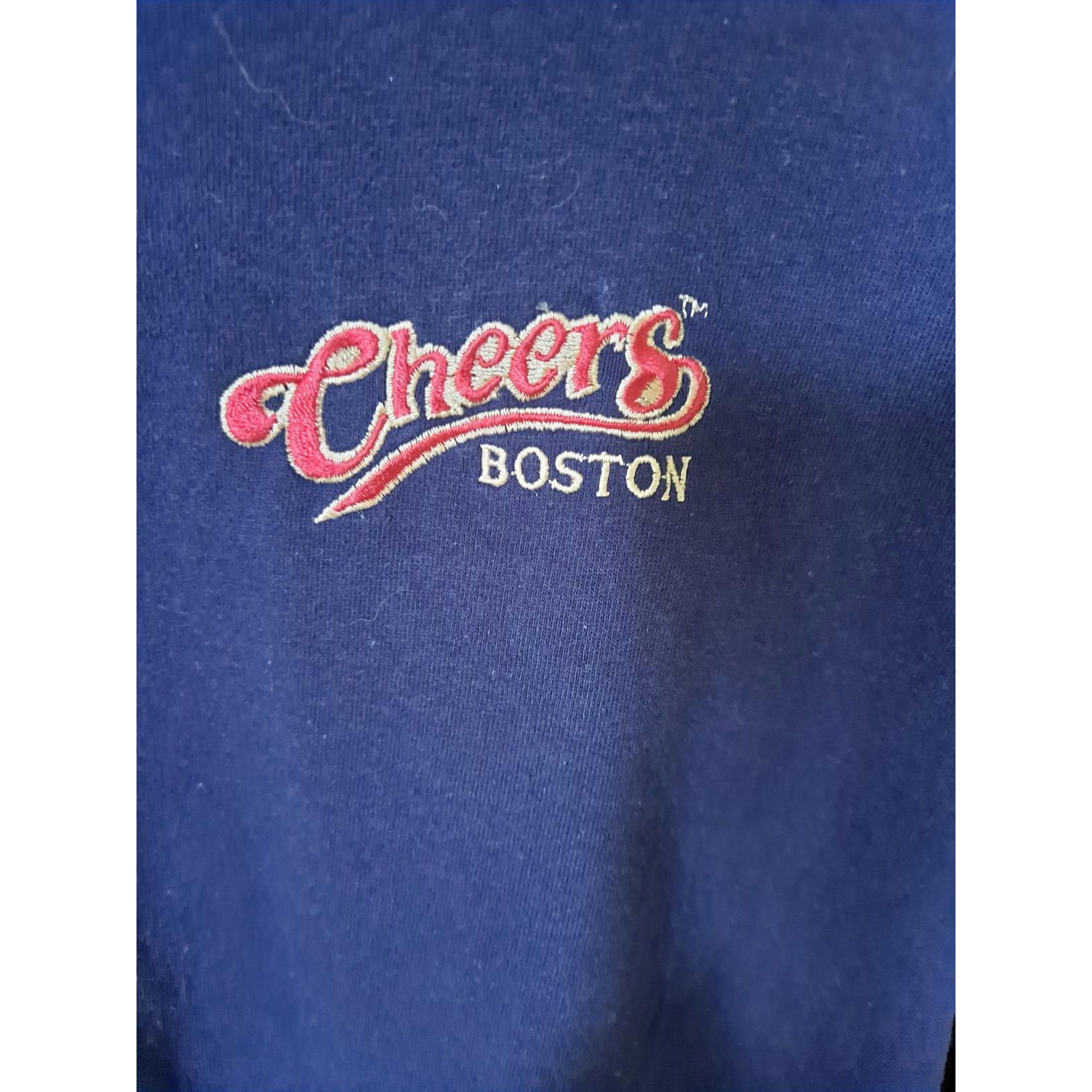Delta Delta Pro Weight Cheers Boston Embroidered Tee- Shirt Size L Size US L / EU 52-54 / 3 - 2 Thumbnail