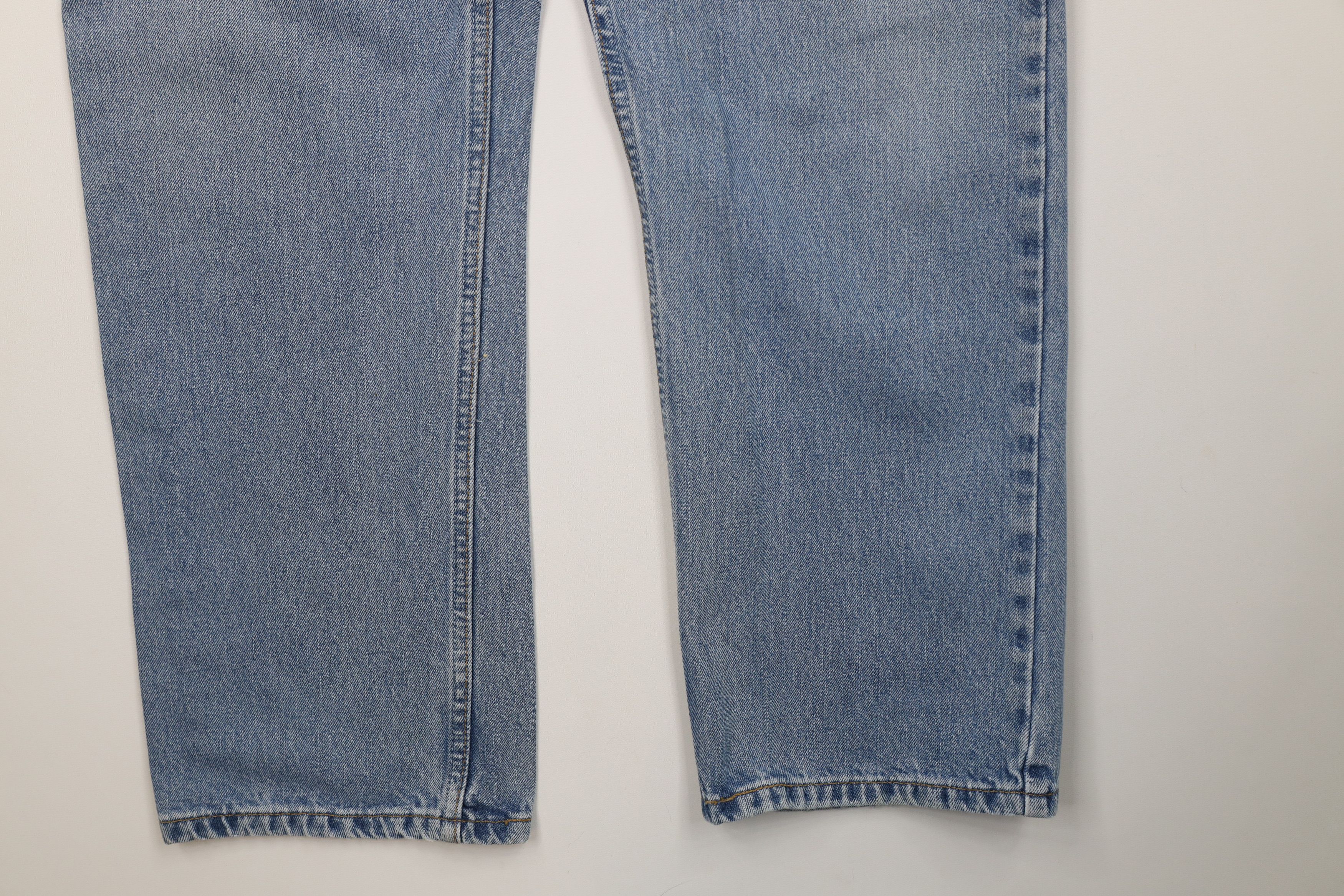 Levi's Vintage Y2K 2003 Levis 505 Regular Straight Leg Denim Jeans Size US 38 / EU 54 - 4 Thumbnail