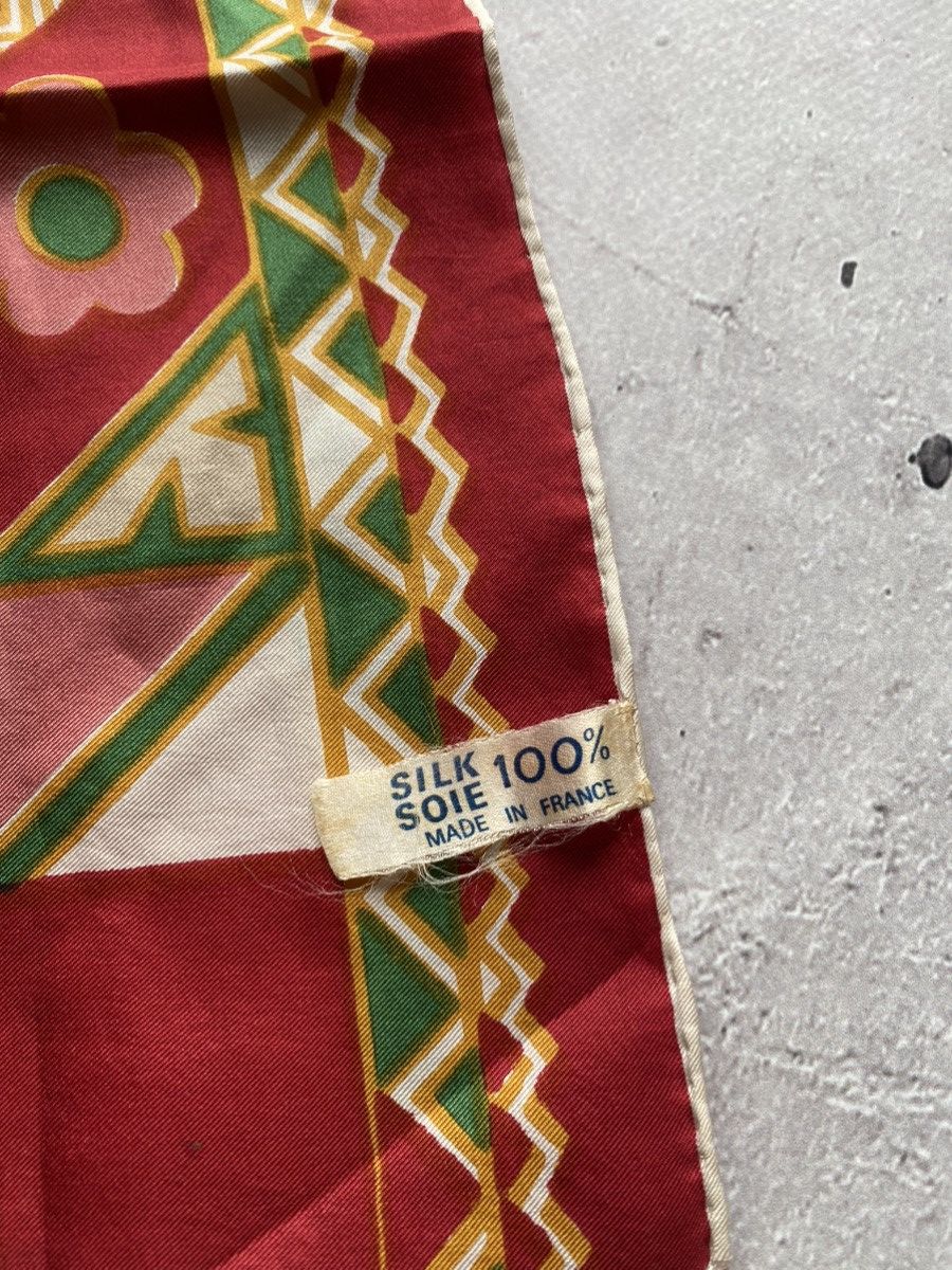 TED LAPIDUS Vintage Ted Lapidus Paris Silk Scarf Made in France Nova Size ONE SIZE - 3 Thumbnail