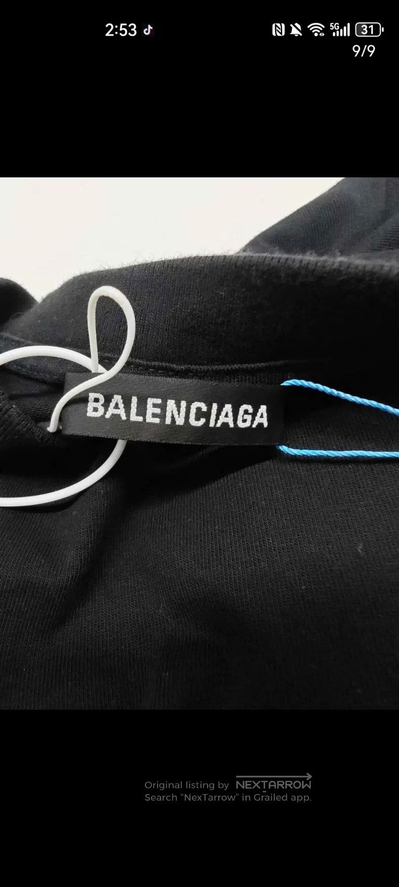 Balenciaga Balenciaga T-shirt Size US XXS / EU 40 - 9 Thumbnail