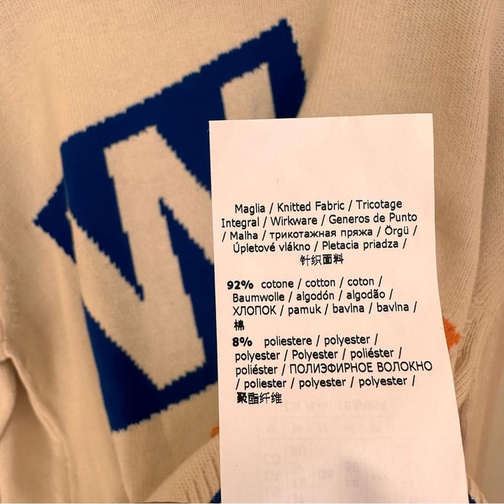 Designer Weekend Max Nara Label-cut Cotton Blend Yarn Sweater Sz: S Size S / US 4 / IT 40 - 9 Thumbnail