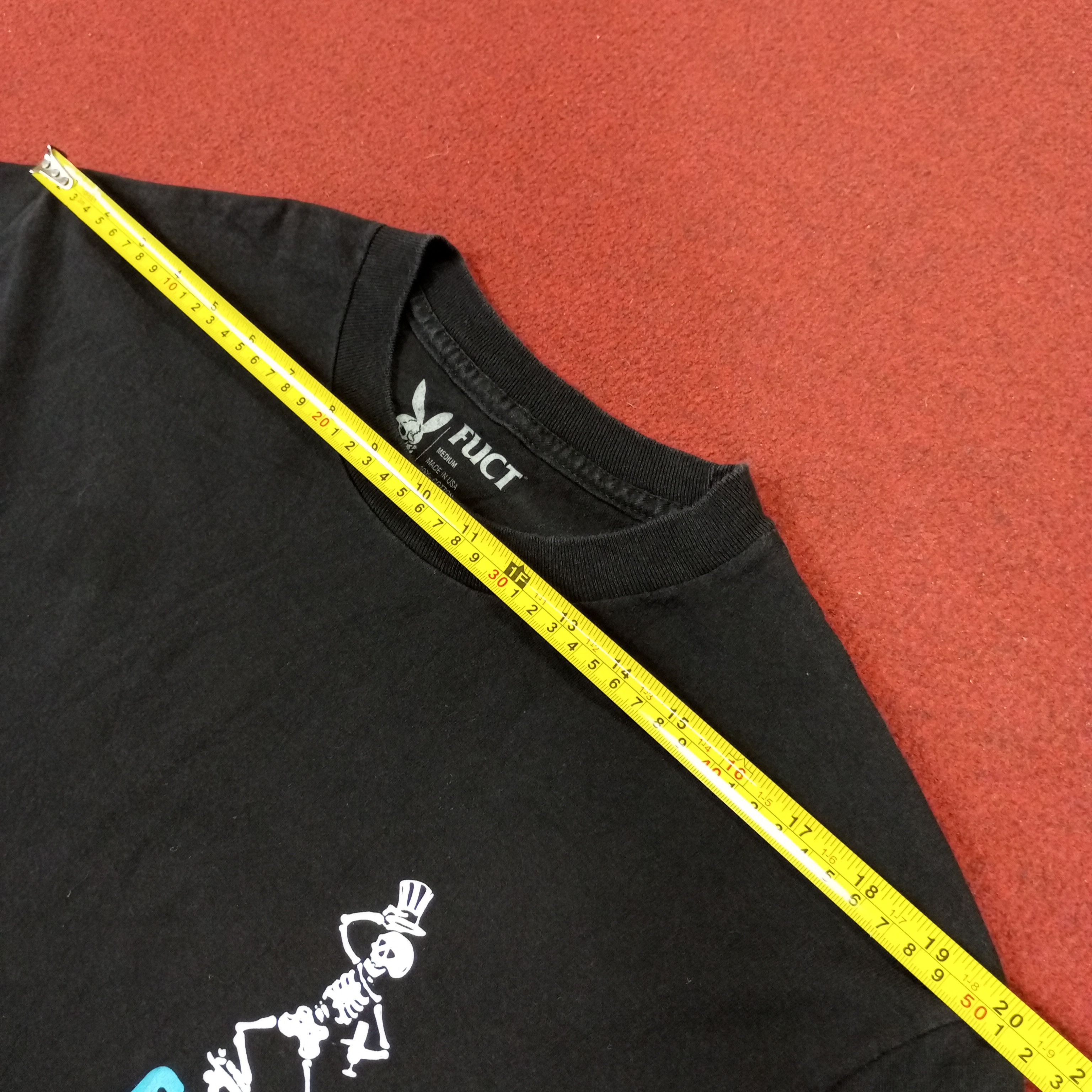 FUCT × Vintage Fuct Skulls Skater Skateboard Design Tshirt Size US M / EU 48-50 / 2 - 11 Thumbnail