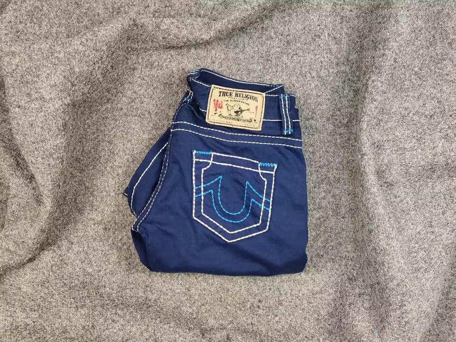 True Religion True Religion Geno Denim Slim Jeans Made in USA Y2K Style Size 28" / US 6 / IT 42 - 1 Thumbnail