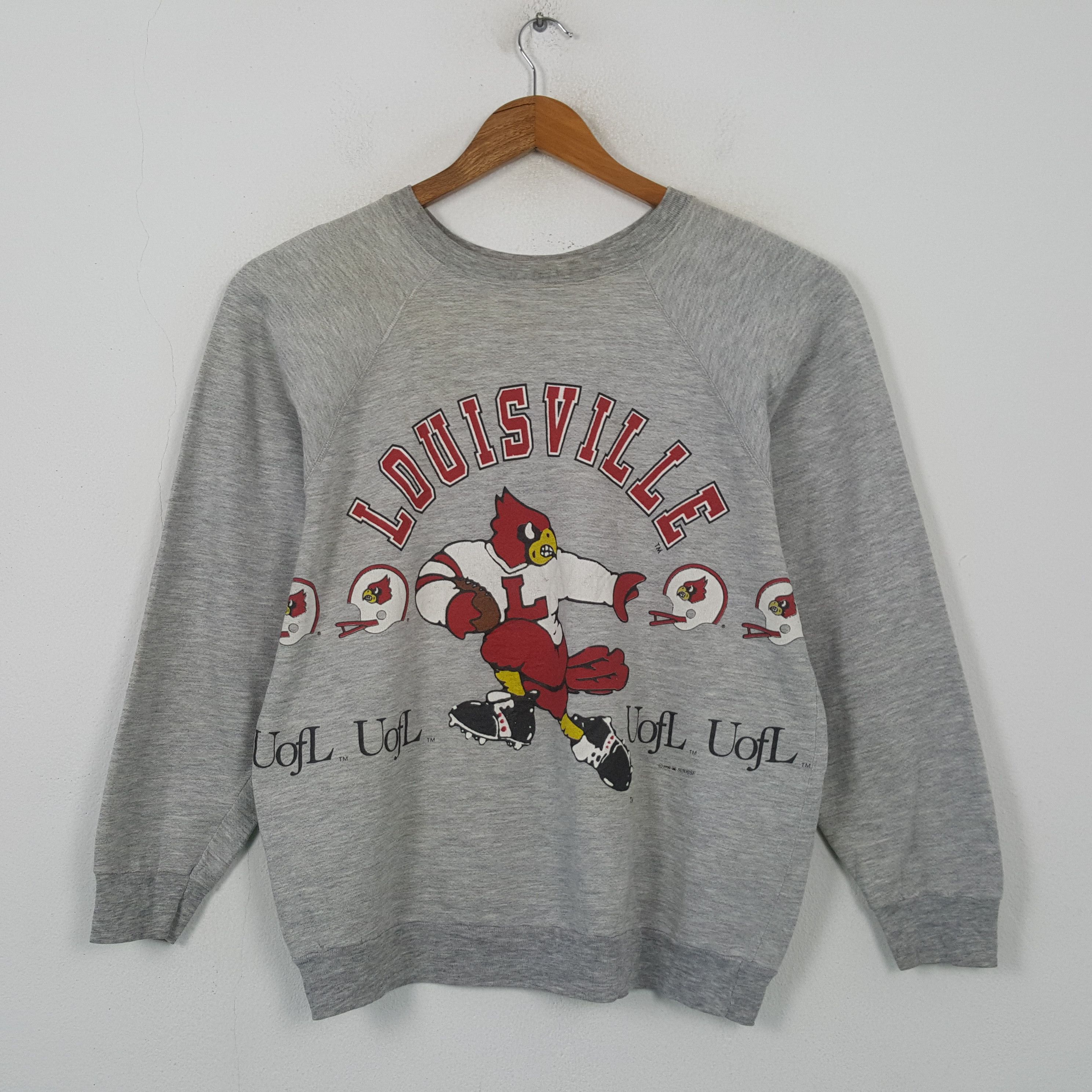 NFL Vintage Louis Ville NFL American Football Sweatshirt RR6 Size US M / EU 48-50 / 2 - 1 Thumbnail