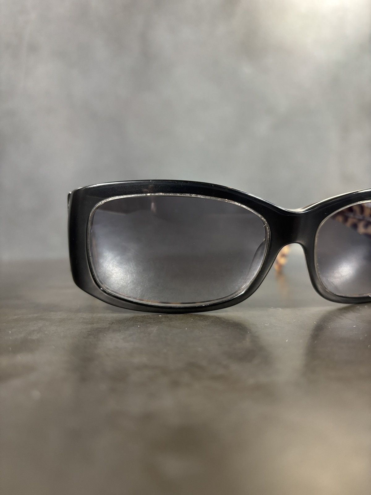 Dolce & Gabbana 2000s Vintage Dolce & Gabbana Sunglasses Cheetah Animal Y2K Size ONE SIZE - 13 Thumbnail