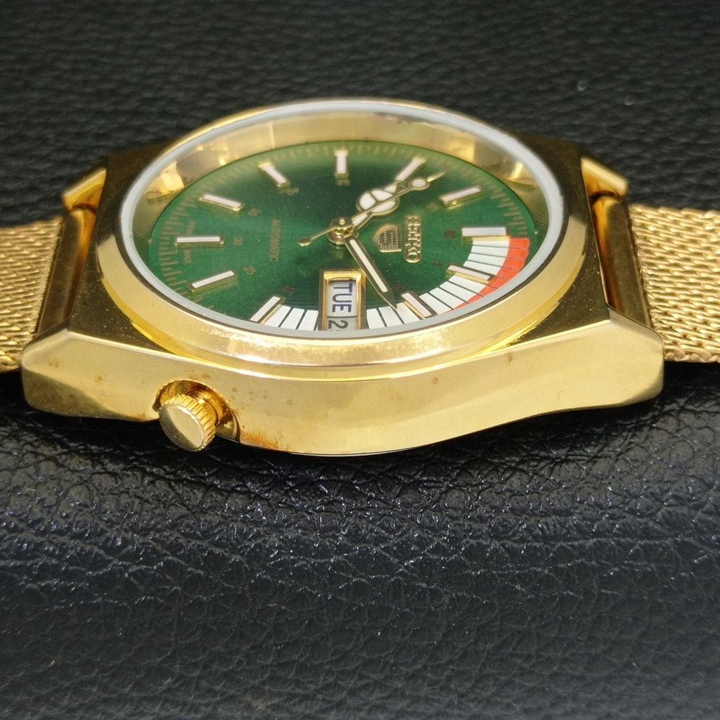 Seiko REFURBISHED VINTAGE SEIKO 5 AUTO JAPAN MENS WATCH a440683 Size 38 - 5 Thumbnail