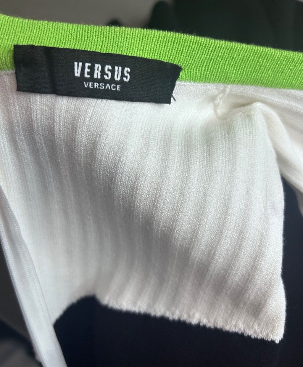 Versus Versace Women's Versus Versace Knit Dress, Size S, Black & Red Size S / US 4 / IT 40 - 10 Thumbnail