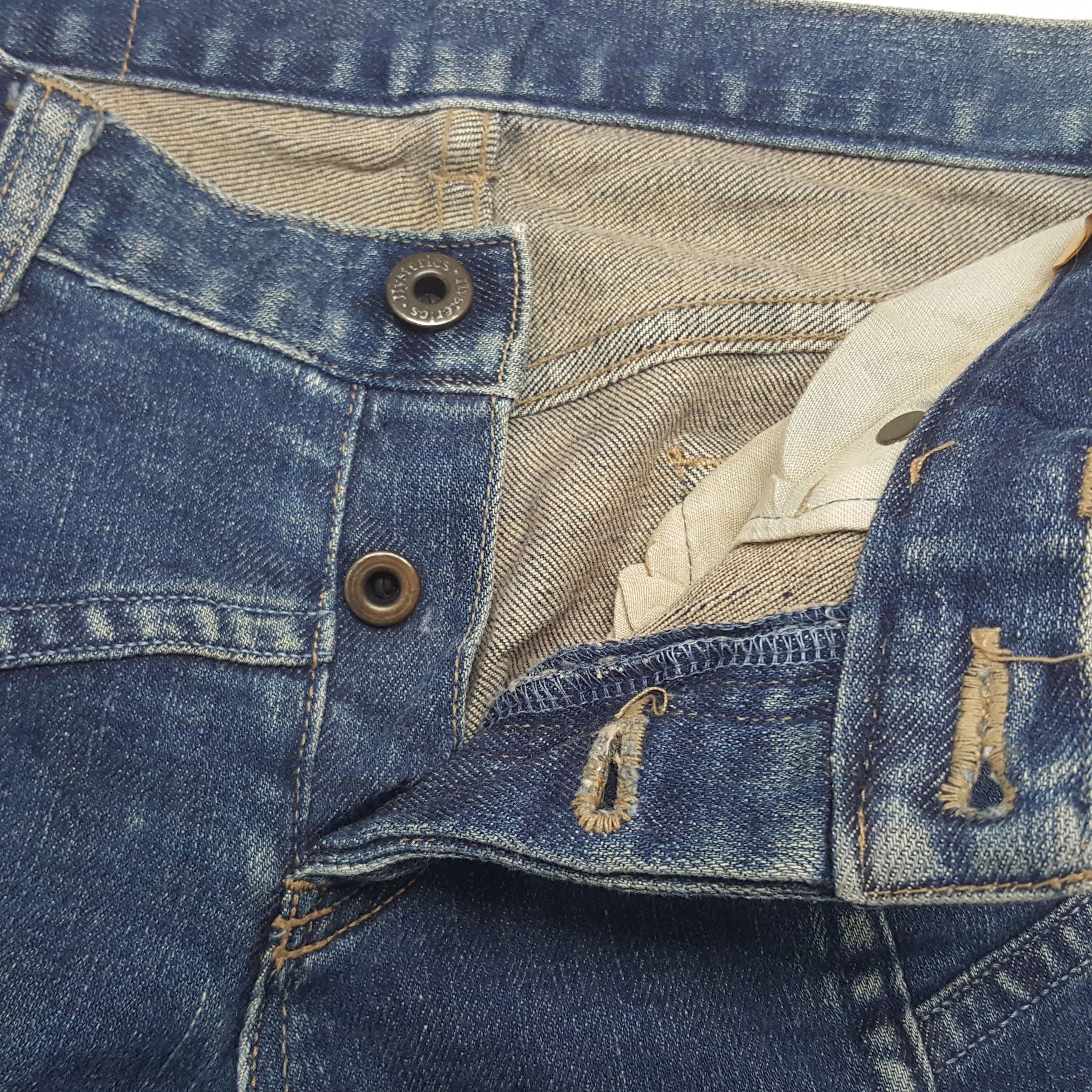 Hysteric Glamour × Vintage Vintage Hysteric Glamour Patch Style Custom Logo Jeans Size 30" / US 8 / IT 44 - 14 Thumbnail