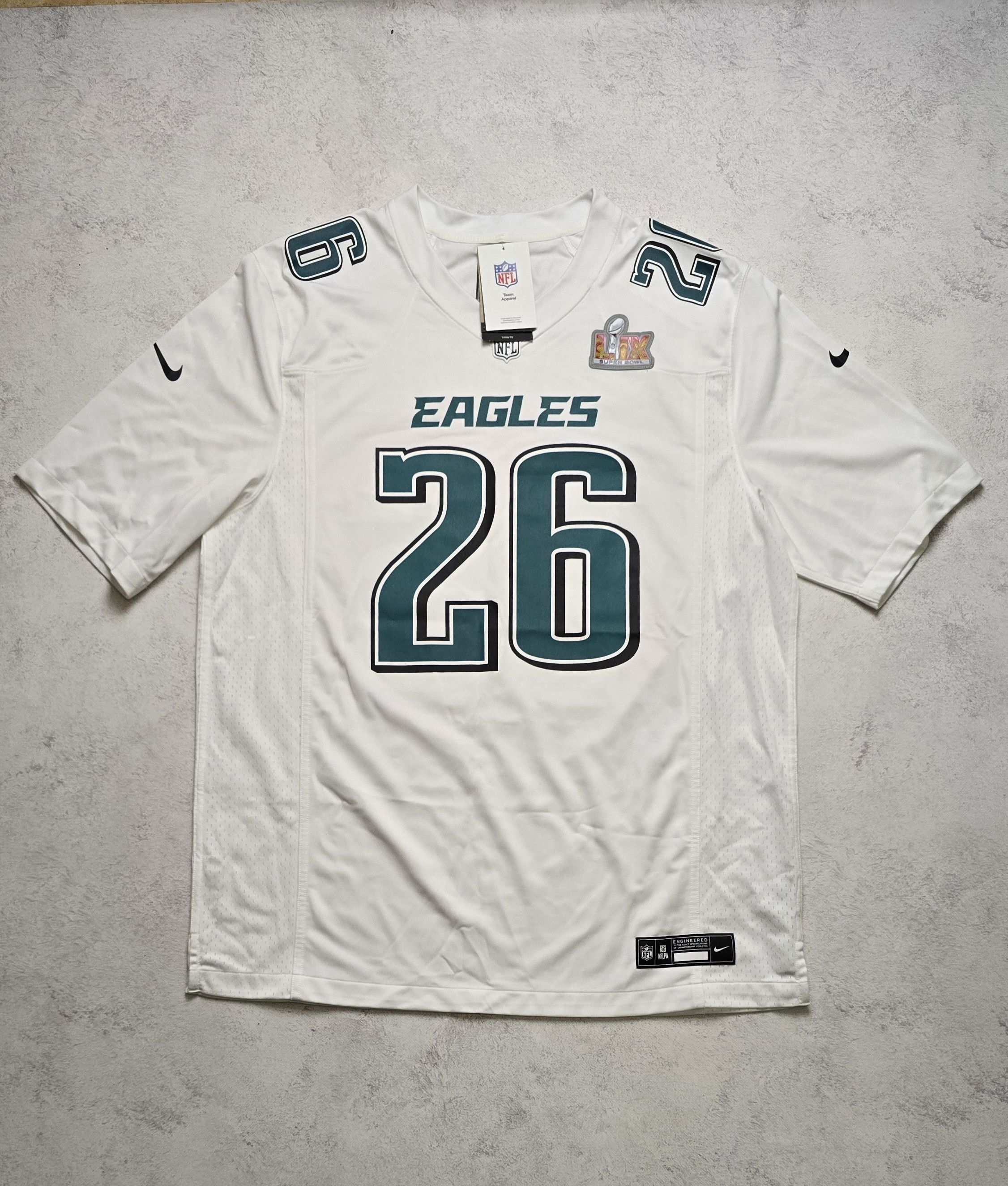 Nike Saquon Barkley Eagles Nike Super Bowl LIX Champions Jersey Size US XL / EU 56 / 4 - 1 Thumbnail