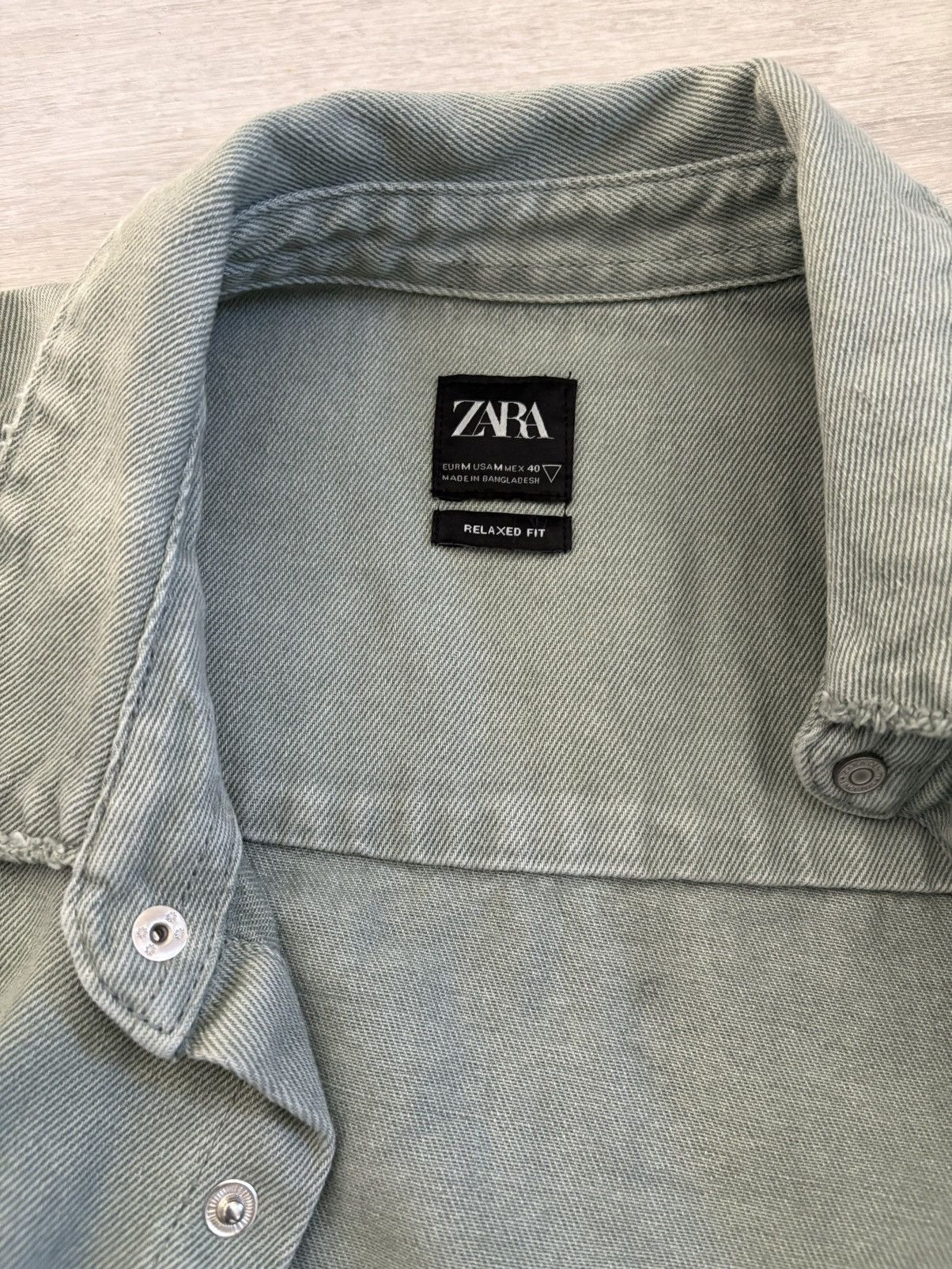 Zara Zara Denim Jacket Size US M / EU 48-50 / 2 - 5 Thumbnail