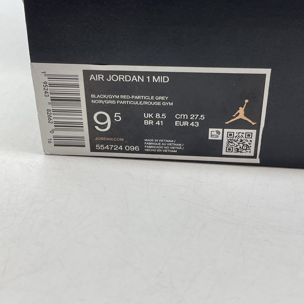 Nike Air Jordan 1 mid shadow Size US 9.5 / EU 42-43 - 9 Thumbnail