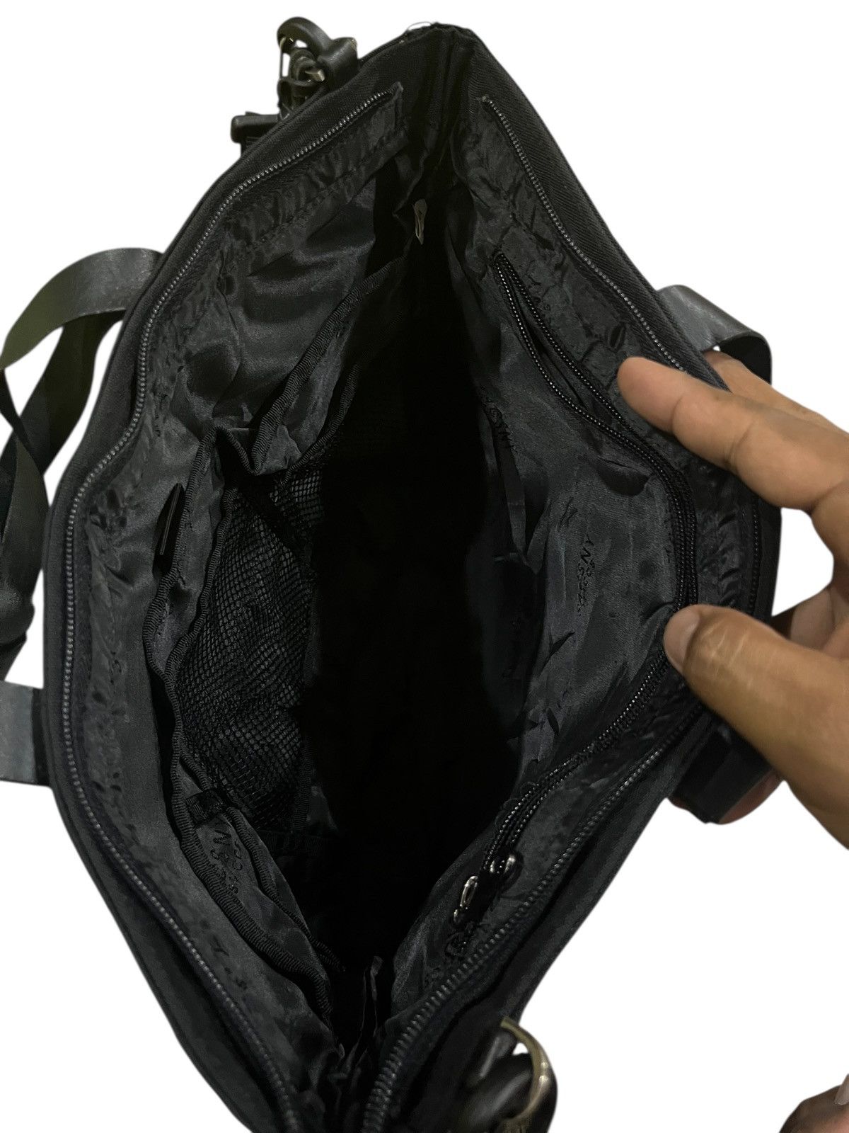 Yohji Yamamoto Y’SACCS YOHJI YAMAMOTO 2WAY BAG NYLON SHOULDER/TOTE Size ONE SIZE - 7 Thumbnail