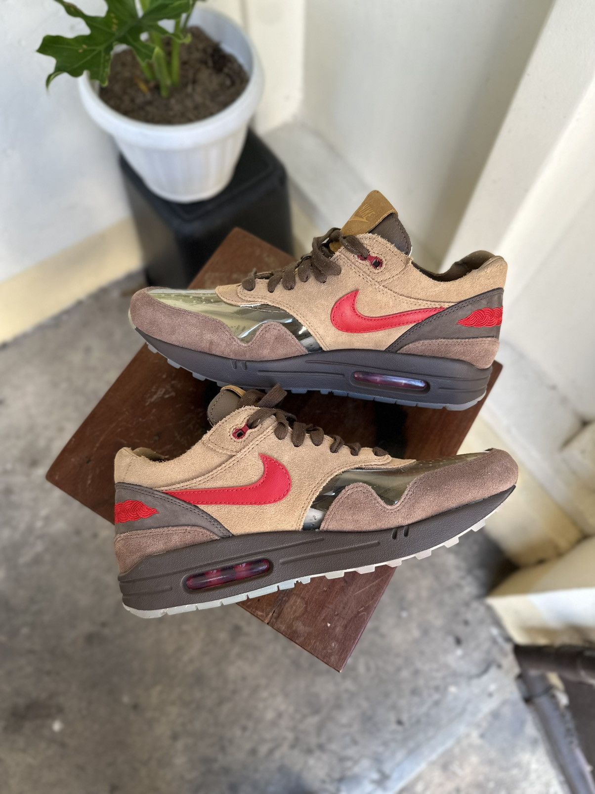CLOT × Nike Nike airmax 1 x clot Size US 9 / EU 42 - 4 Thumbnail