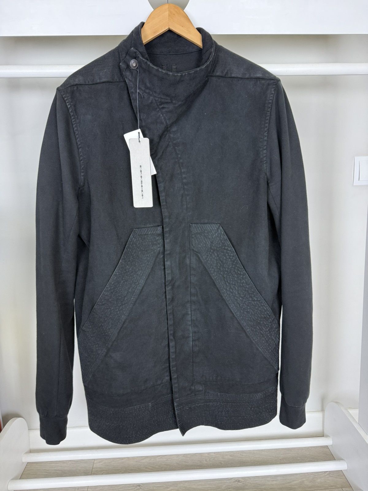 Rick Owens Drkshdw Rick Owens Drkshdw Garment Washed Cotton Prisoner Jacket Size US XL / EU 56 / 4 - 1 Thumbnail