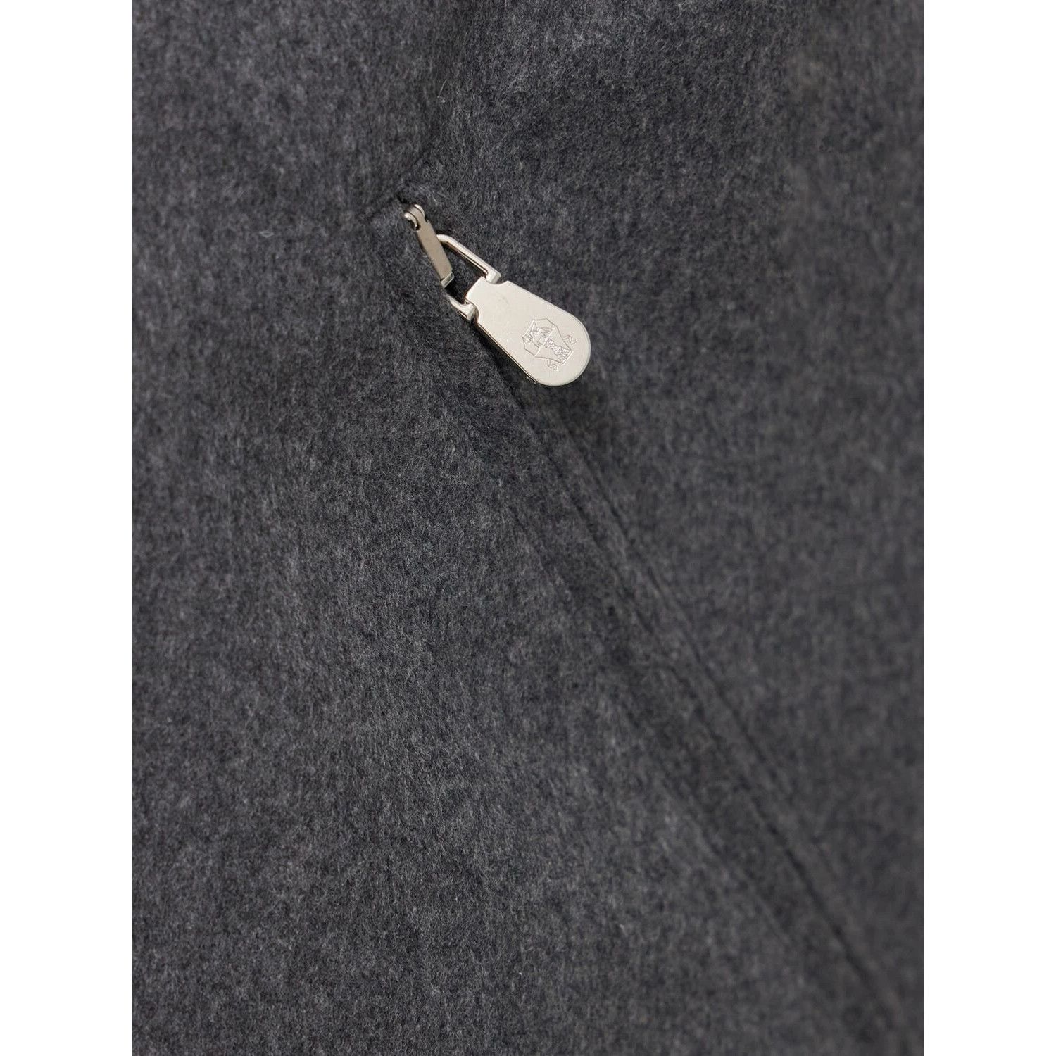 Brunello Cucinelli BRUNELLO CUCINELLI Gray Wool Vest New & Authentic (Men's siz Size US S / EU 44-46 / 1 - 3 Thumbnail