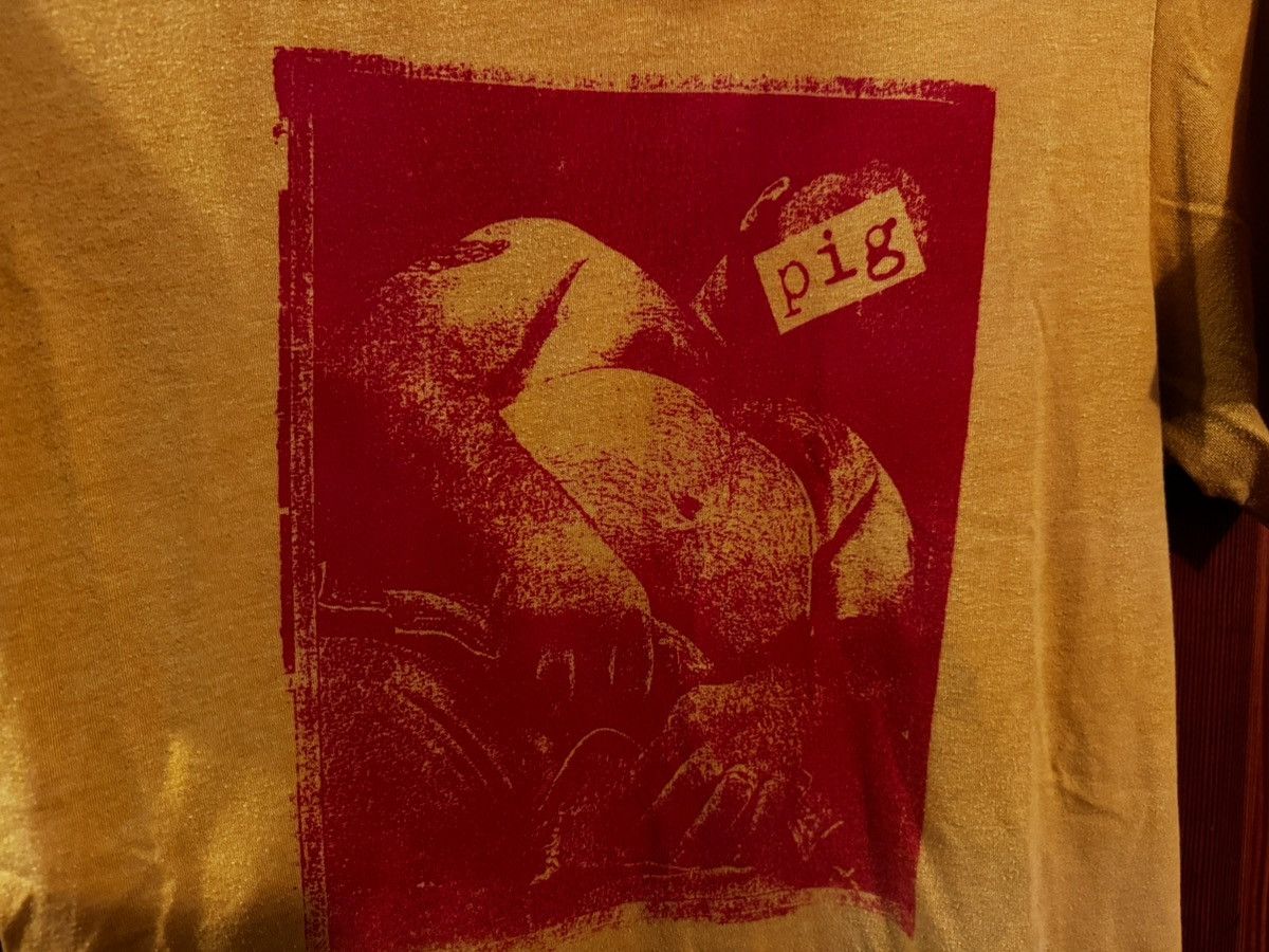 Other Rough Trade Yellow PIG Bear Shirt Gay Interest Size US M / EU 48-50 / 2 - 3 Thumbnail