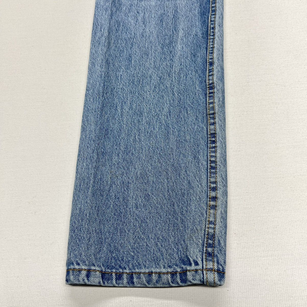 Levi's Levis Jeans Blue 502 Regular Taper Denim Washed Faded Y2K Size US 30 / EU 46 - 17 Thumbnail
