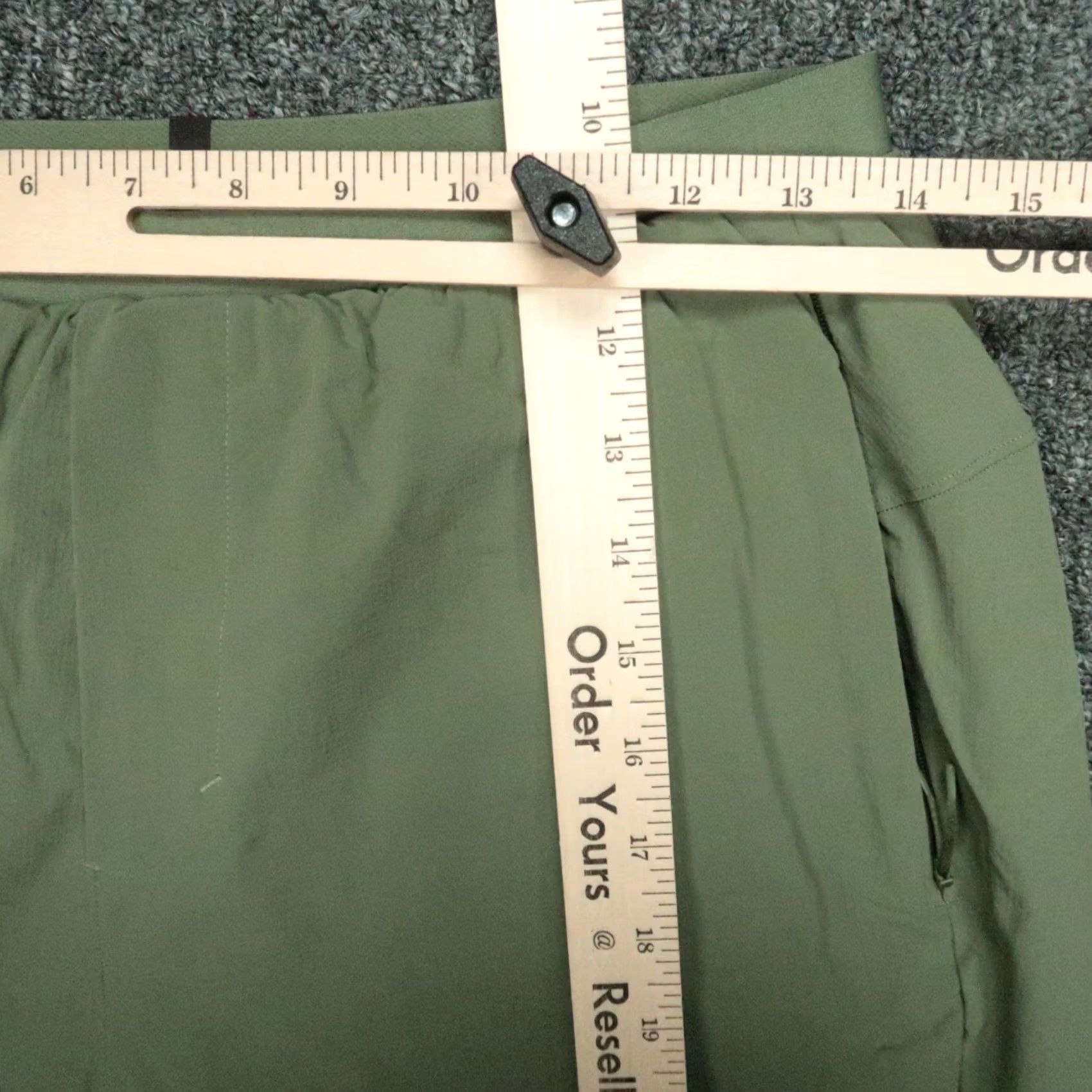Lululemon Lululemon Pants Men M Green Run State Joggers Training Zip Pockets Size US 31 - 7 Thumbnail