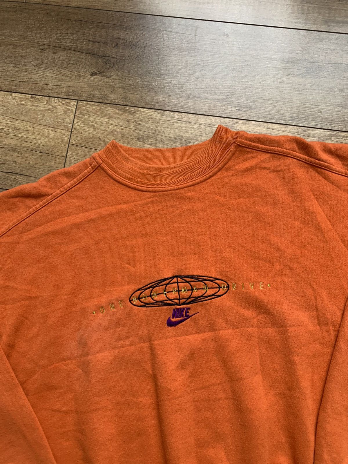 Nike Nike Bowerman Drive Oregon Sweatshirt Crewneck Vintage 80s Size US L / EU 52-54 / 3 - 3 Thumbnail