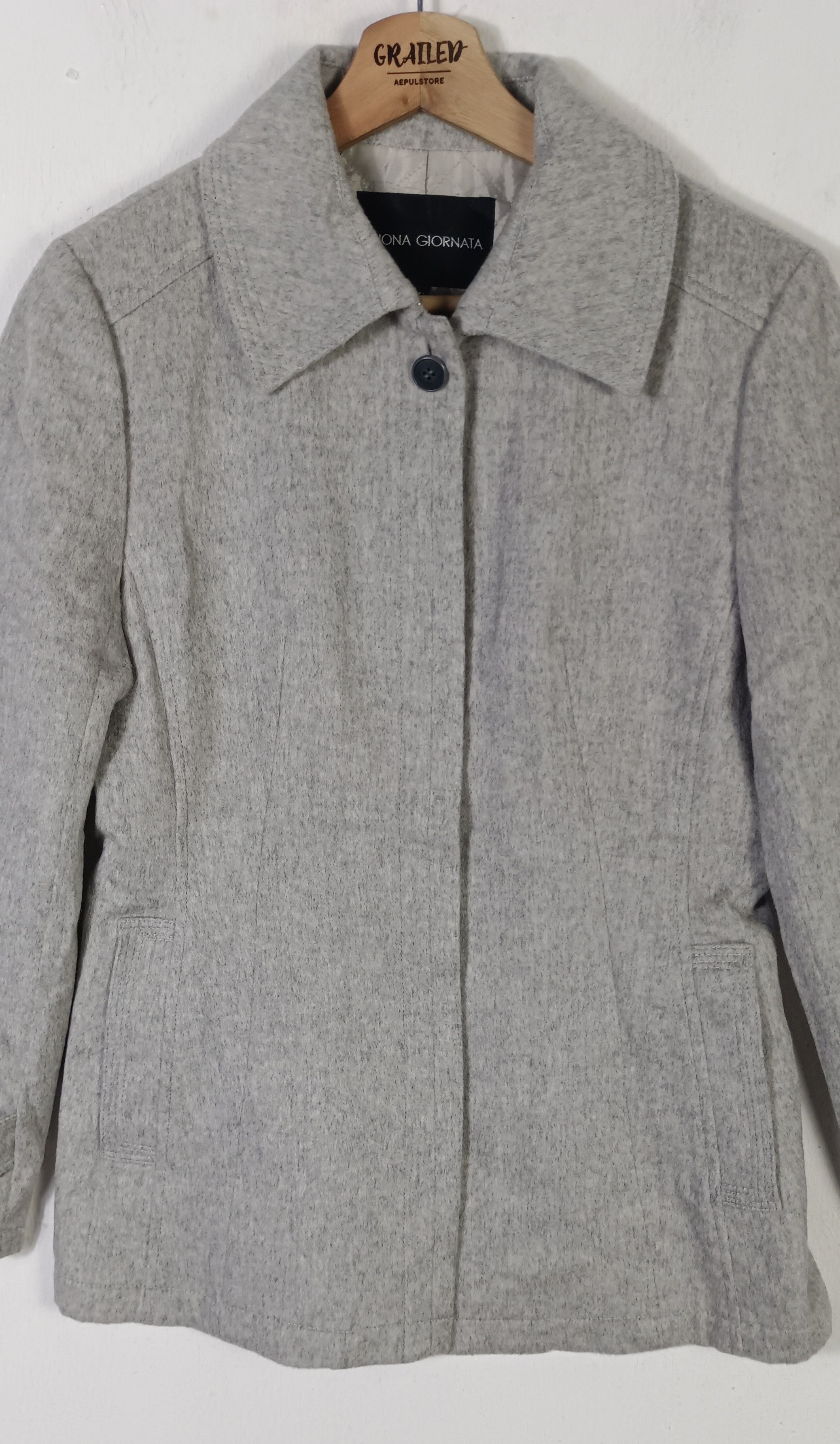 Japanese Brand Vintage🔥 Buano Giornata Wool Cot Size US S / EU 44-46 / 1 - 6 Thumbnail