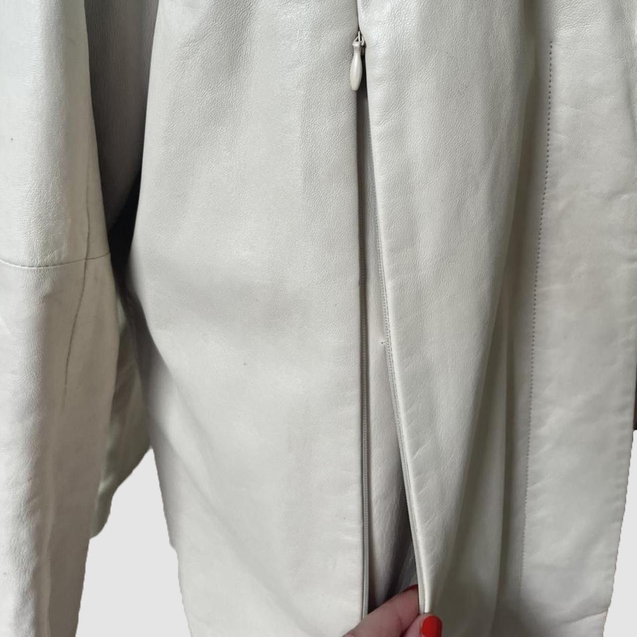 Genuine Leather 🔥 WOMEN FASHION LEATHER JACKET STREETWEAR Size M / US 6-8 / IT 42-44 - 3 Thumbnail