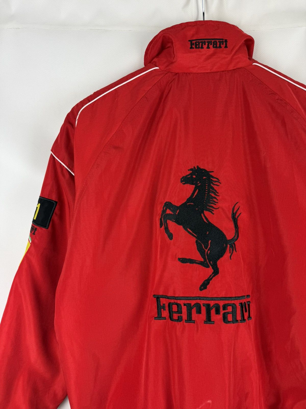 Ferrari Ferrari F1 Scuderia Overprinted Racing Bomber Jacket Size US S / EU 44-46 / 1 - 16 Thumbnail