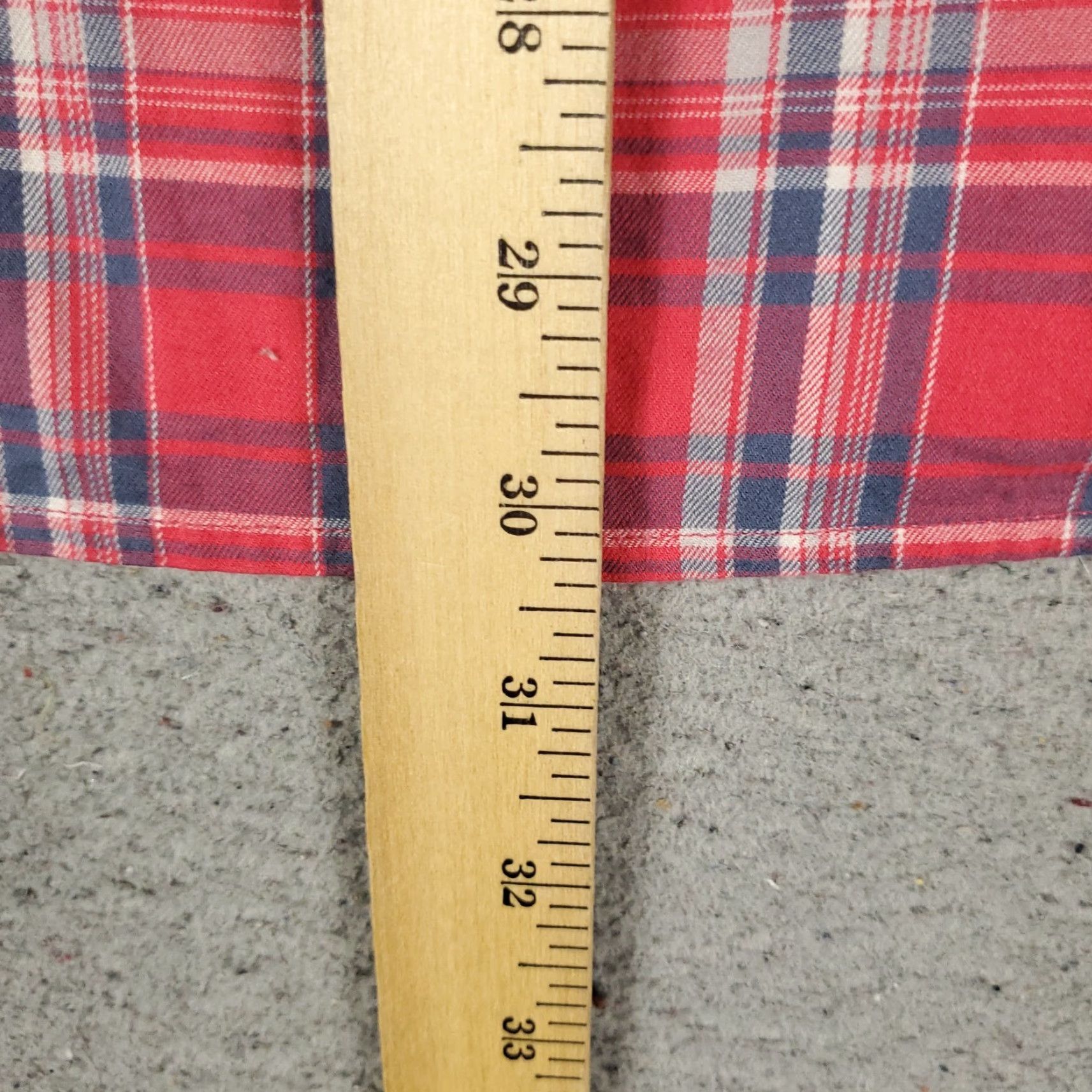 UNTUCKit UNTUCKit Mens Shirt 2XL Red Plaid Button-Up Long Sleeve Casual Shirt Size US XXL / EU 58 / 5 - 4 Thumbnail