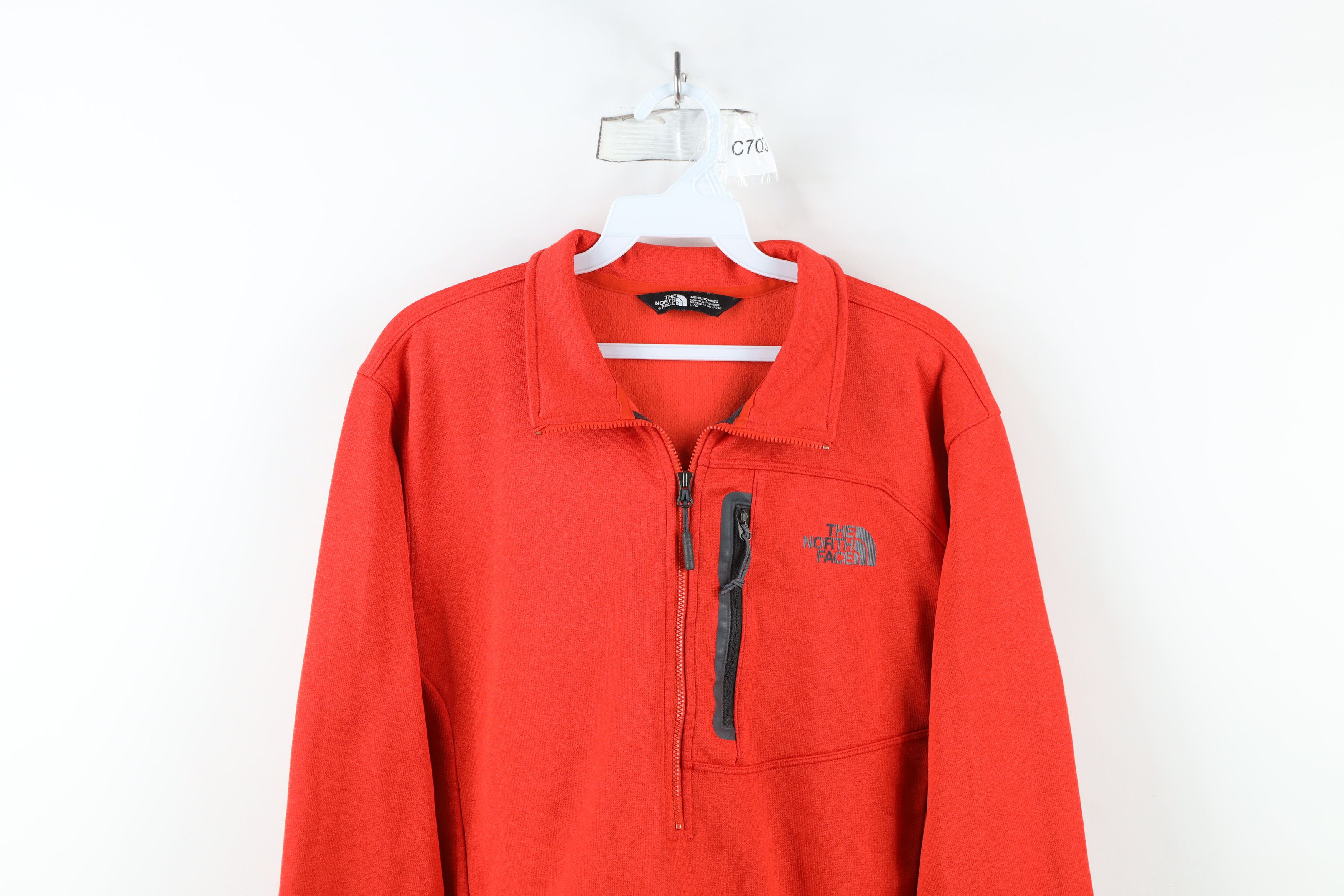 The North Face × Vintage The North Face Canyonlands Half Zip Pullover Sweater Orange Size US L / EU 52-54 / 3 - 2 Thumbnail