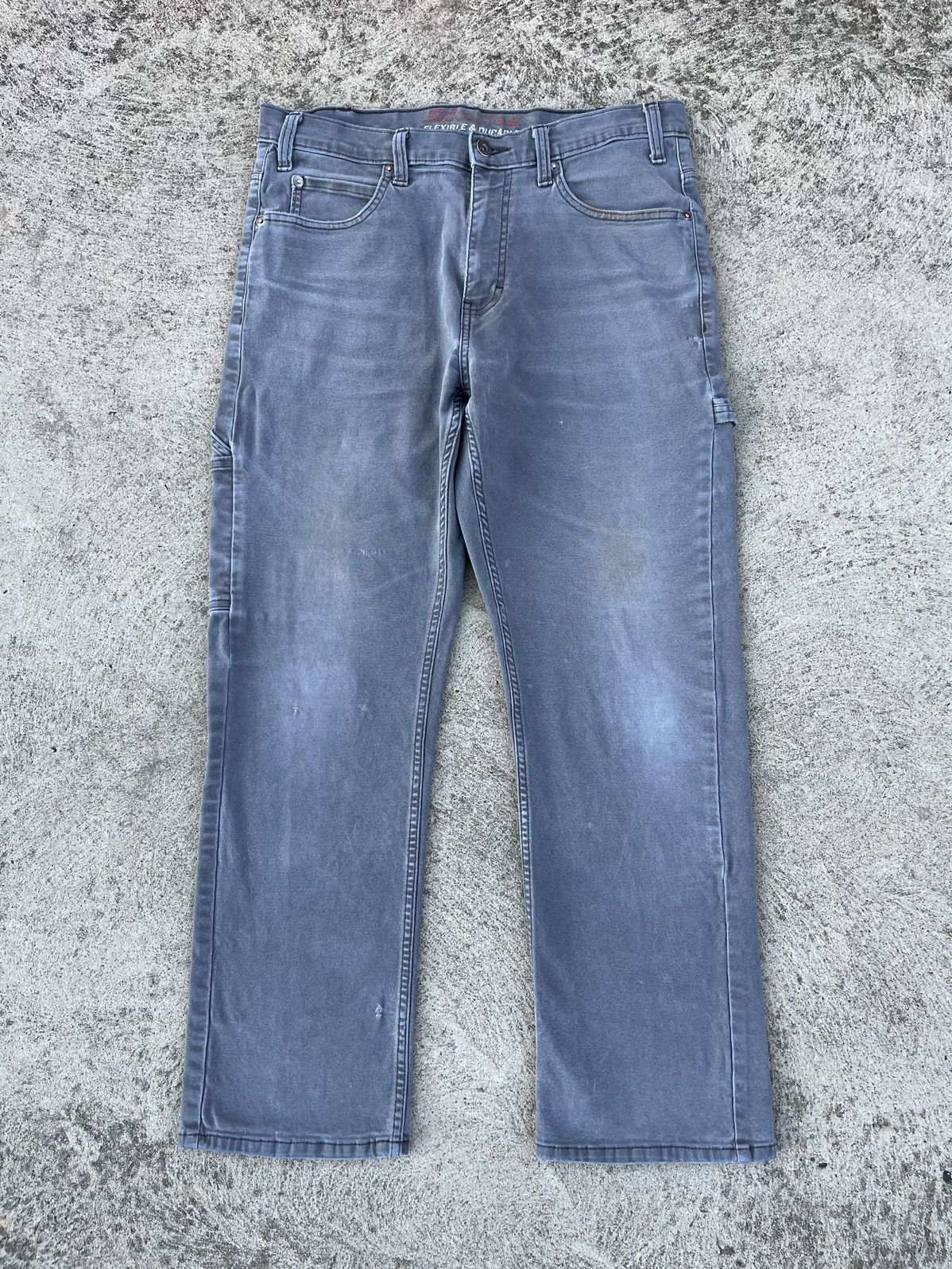 Dickies × JNCO × Vintage Vintage 00’s Dickies Faded Thrashed Pants Size US 32 / EU 48 - 1 Thumbnail
