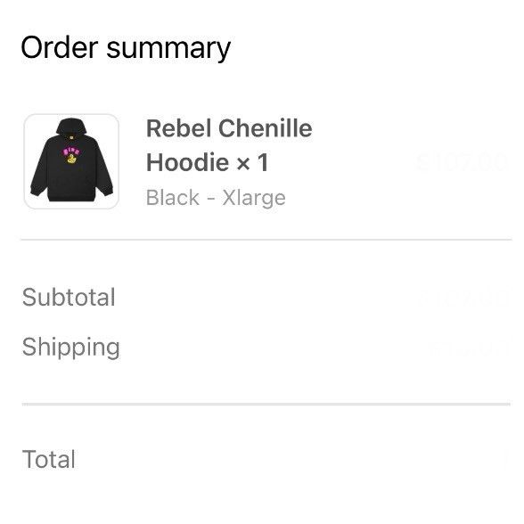 Dime black: REBEL DUCK CHENILLE HOODIE Size US XL / EU 56 / 4 - 16 Thumbnail