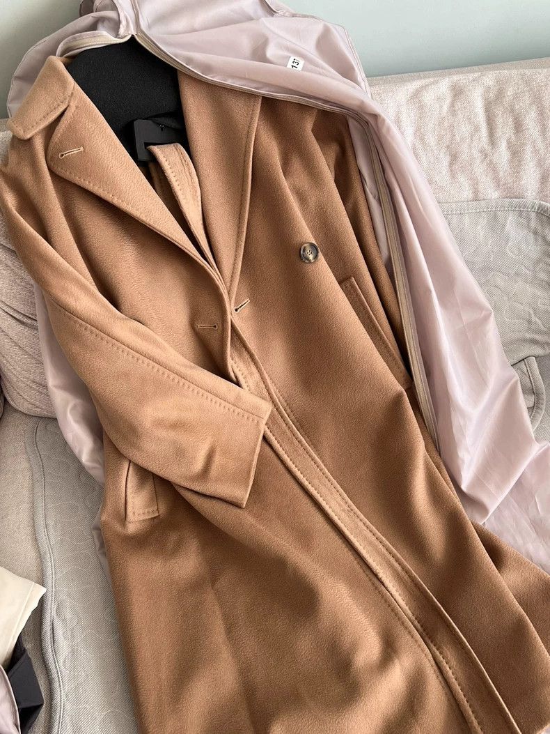 maxmara resina camel cashmere coat