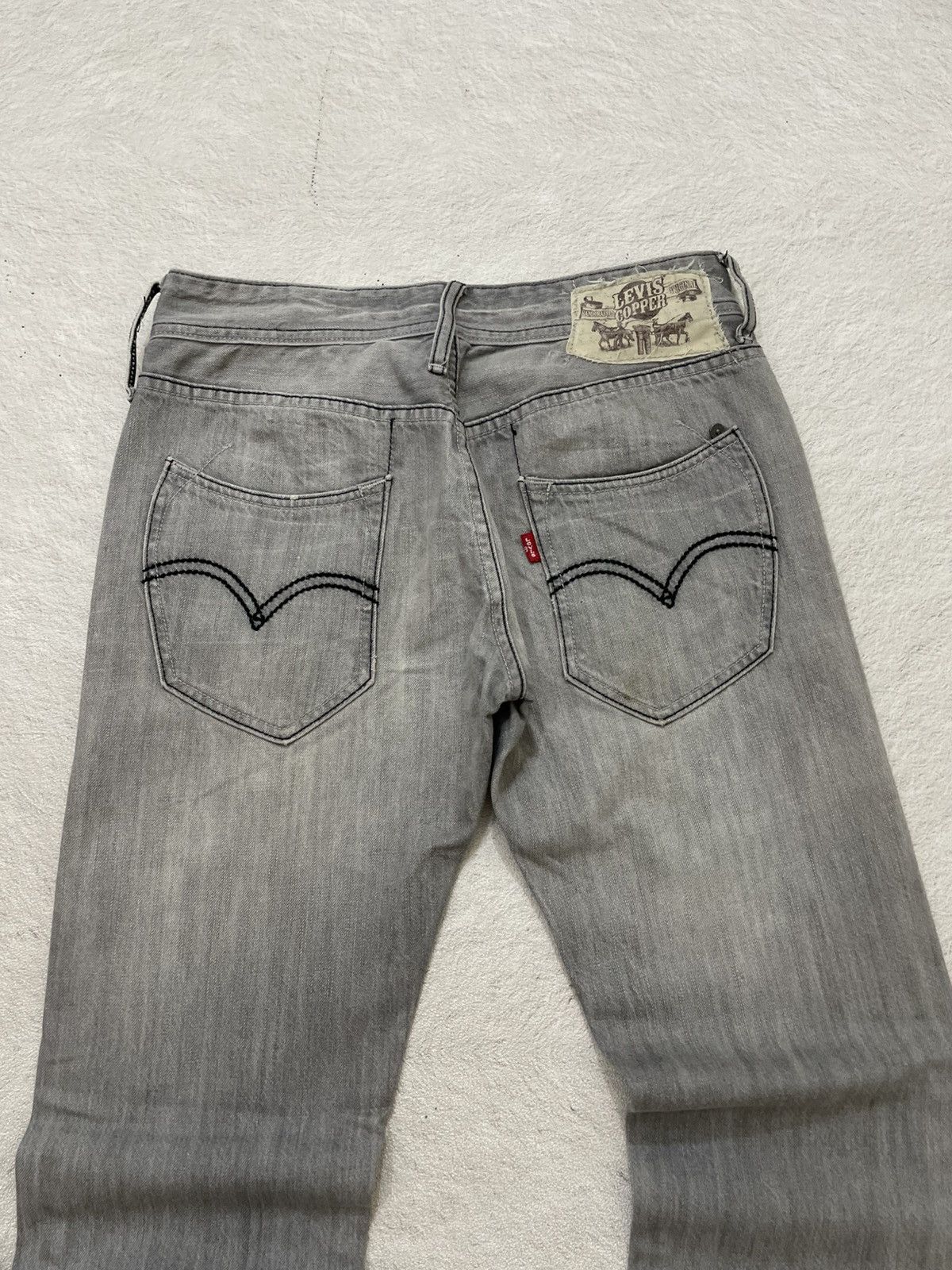 Kapital 2000s Levis Copper Japan Grey Denim Wash Ifsix LGB Kapital Size US 30 / EU 46 - 8 Thumbnail