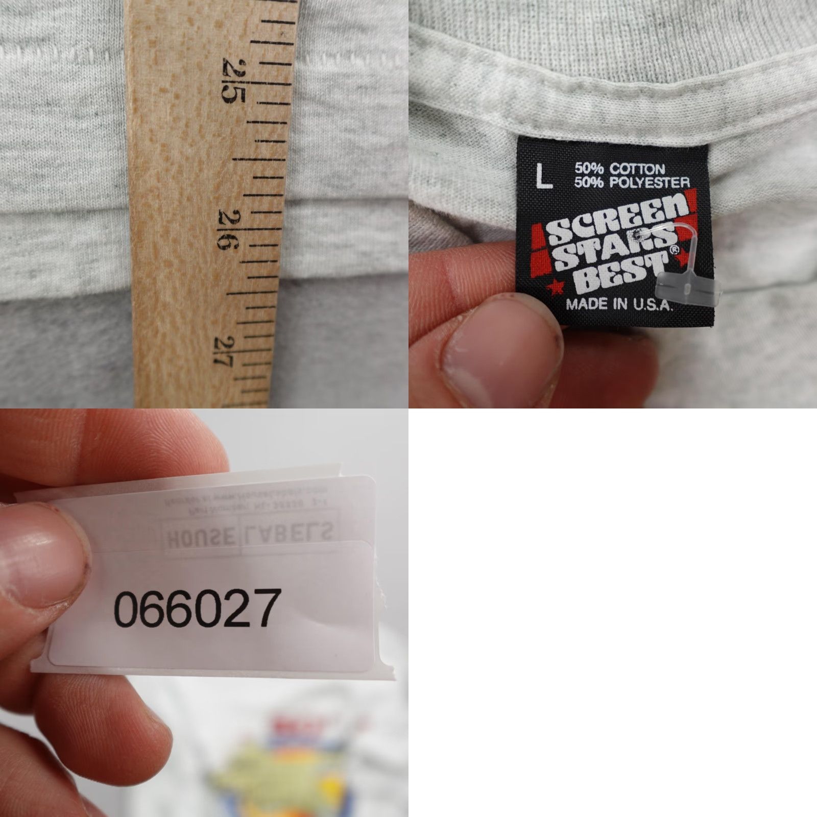 Vintage Vintage B-17 Flying Fortress Shirt Large White Collings Foundation Bomber Plane Size US L / EU 52-54 / 3 - 8 Thumbnail