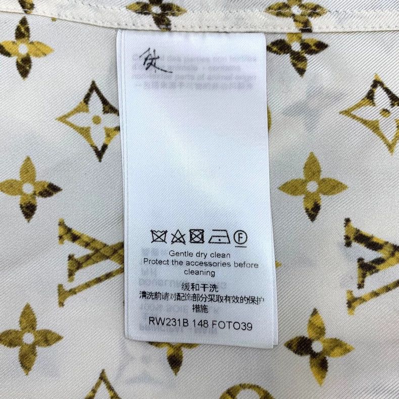 Louis Vuitton Louis Vuitton 23 beige logo presbyopic full print mulberry Size XS / US 0-2 / IT 36-38 - 6 Thumbnail