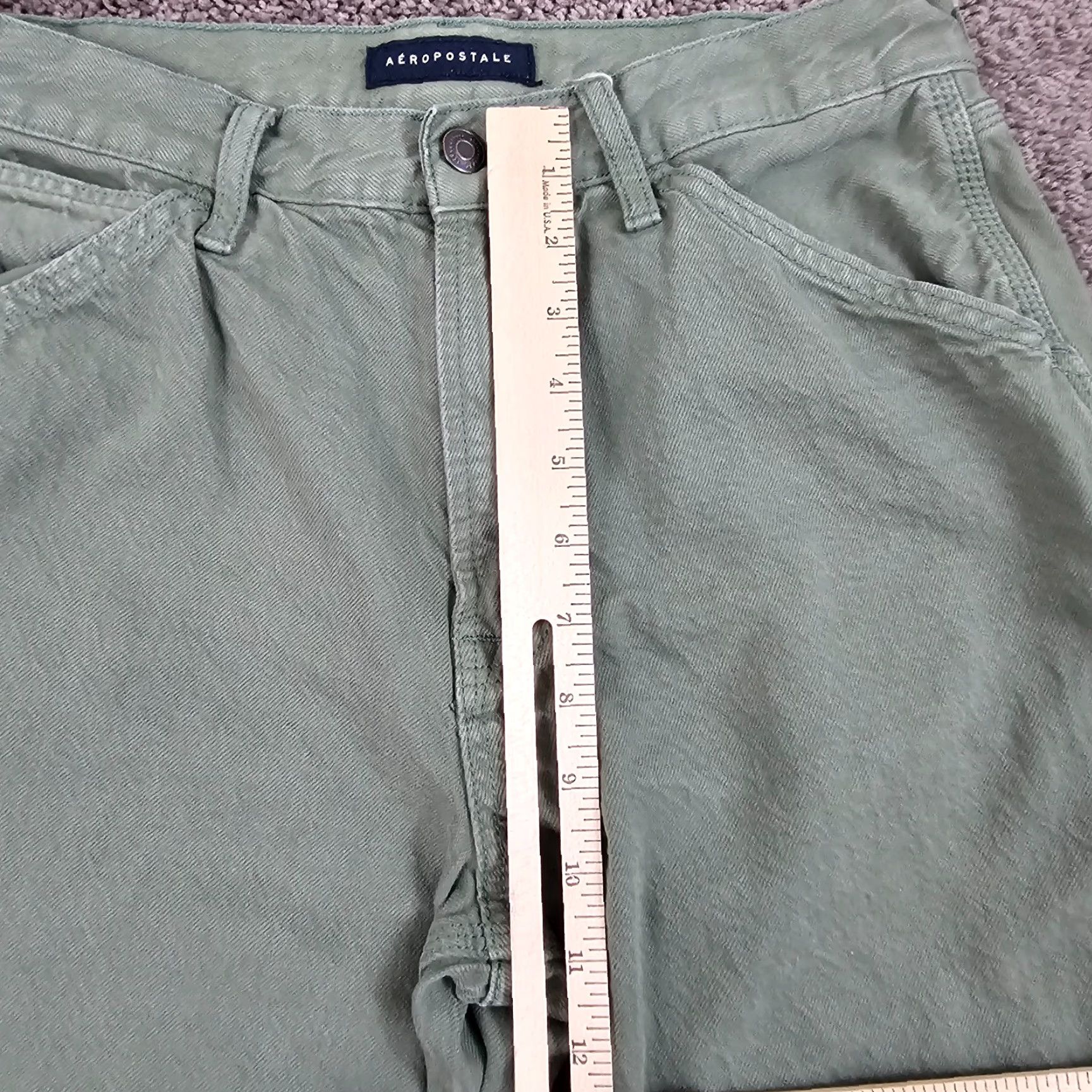 Vintage VINTAGE Aéropostale Jeans Mens 29x29 Light Wash Straight Denim 90s Casual Mens Size US 29 - 5 Thumbnail