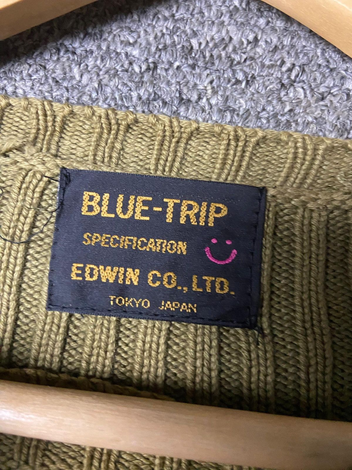 Edwin Edwin by Blue Trip Knit Ribbed Sweater (171) Size US XXS / EU 40 - 6 Thumbnail