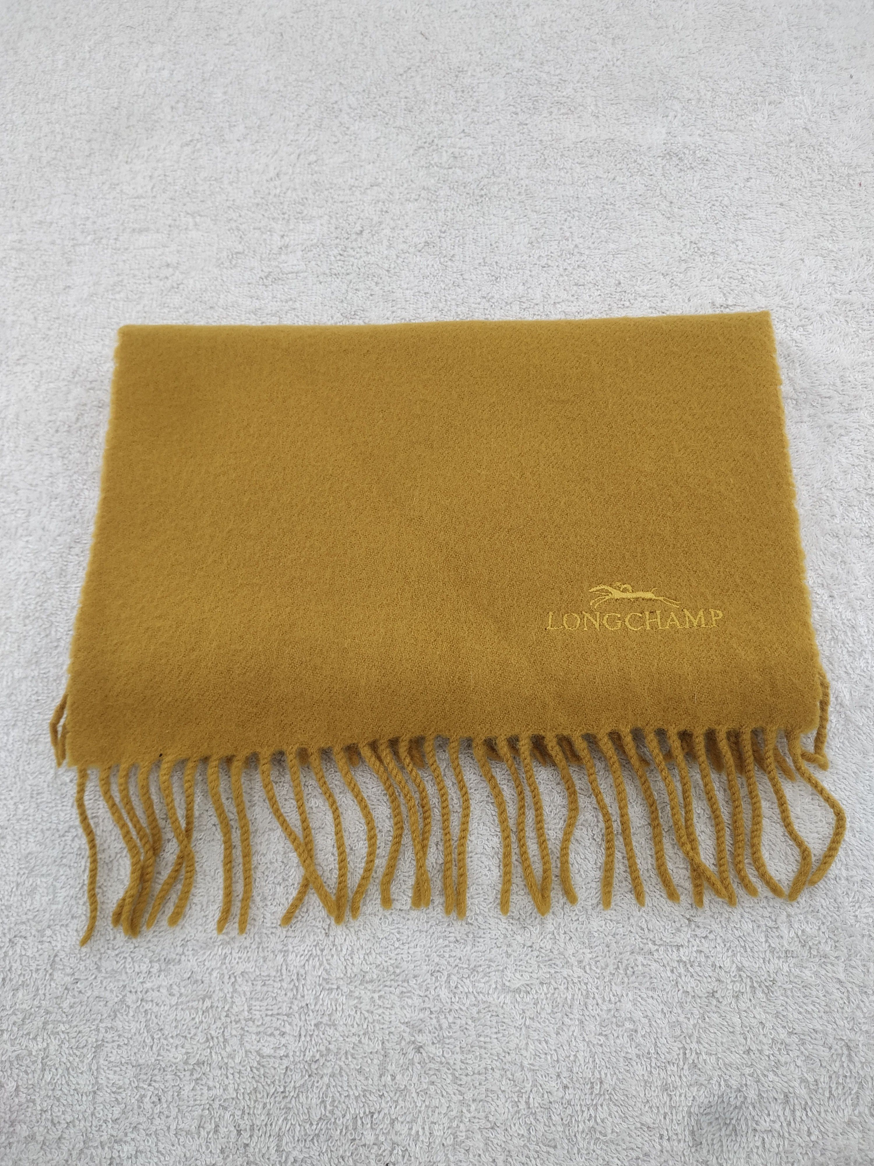 Longchamp Vintage Longchamp Scarf/Muffler/Neckwear MF141 Size ONE SIZE - 3 Thumbnail
