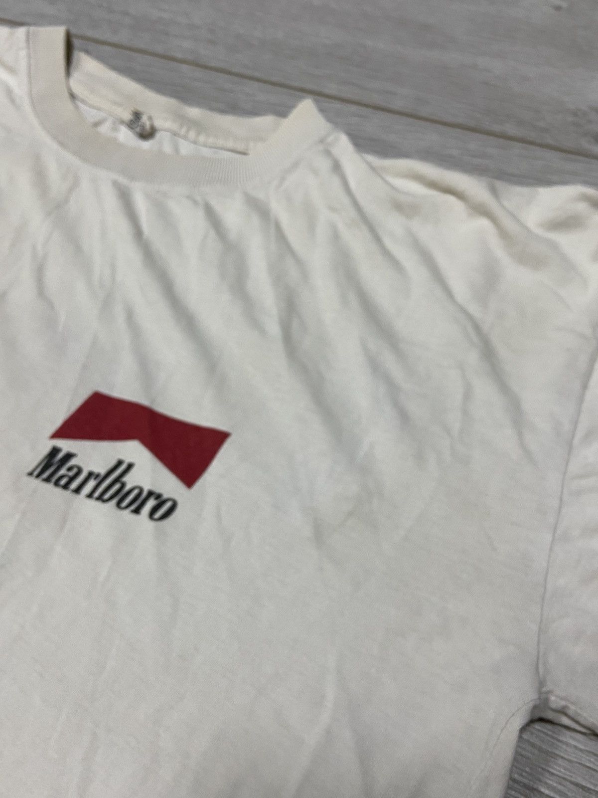 Marlboro Marlboro big logo vintage tee promo t-shirt Size US XL / EU 56 / 4 - 6 Thumbnail